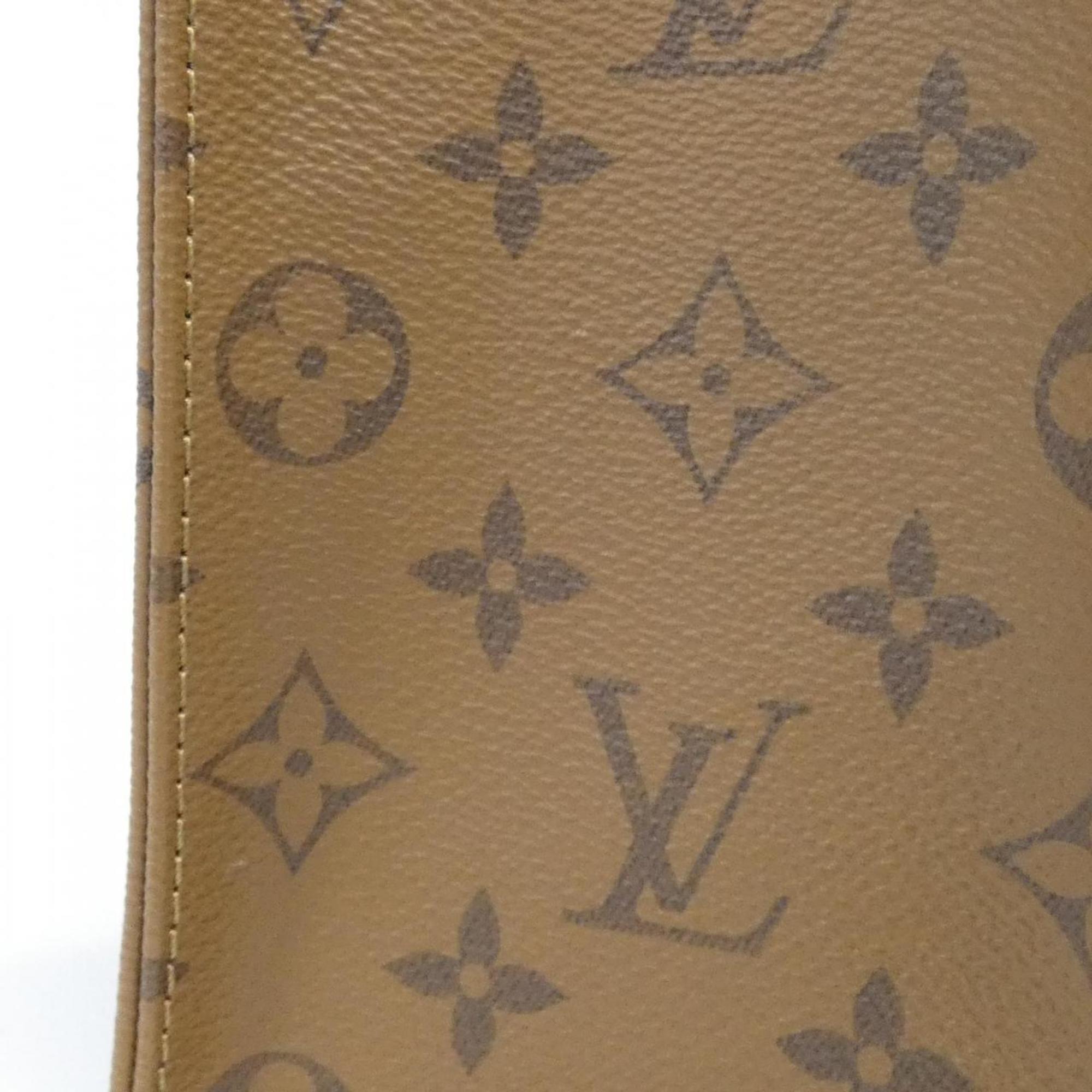 Louis Vuitton Brown Coated Canvas Handbag (Pre-Owned)