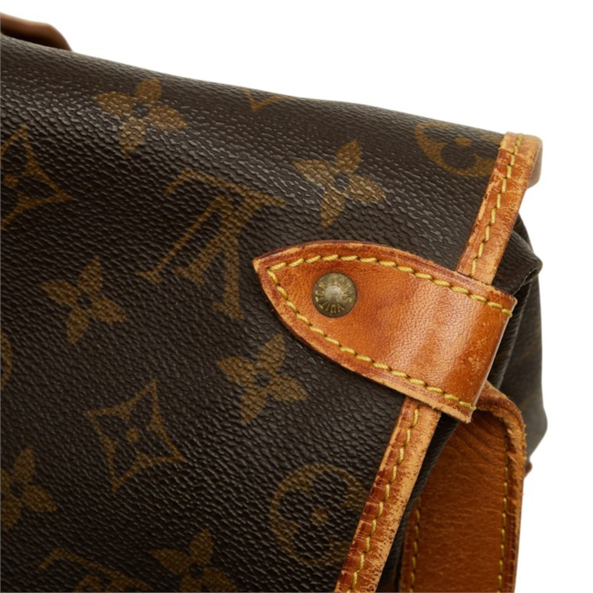 Louis Vuitton Monogram Brown Pvc Leather Shoulder Bag (Pre-Owned)
