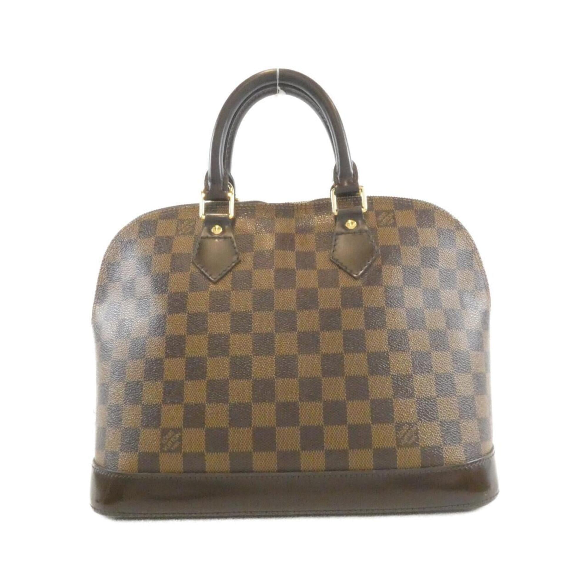 Louis Vuitton Brown Coated Canvas Handbag (Pre-Owned)