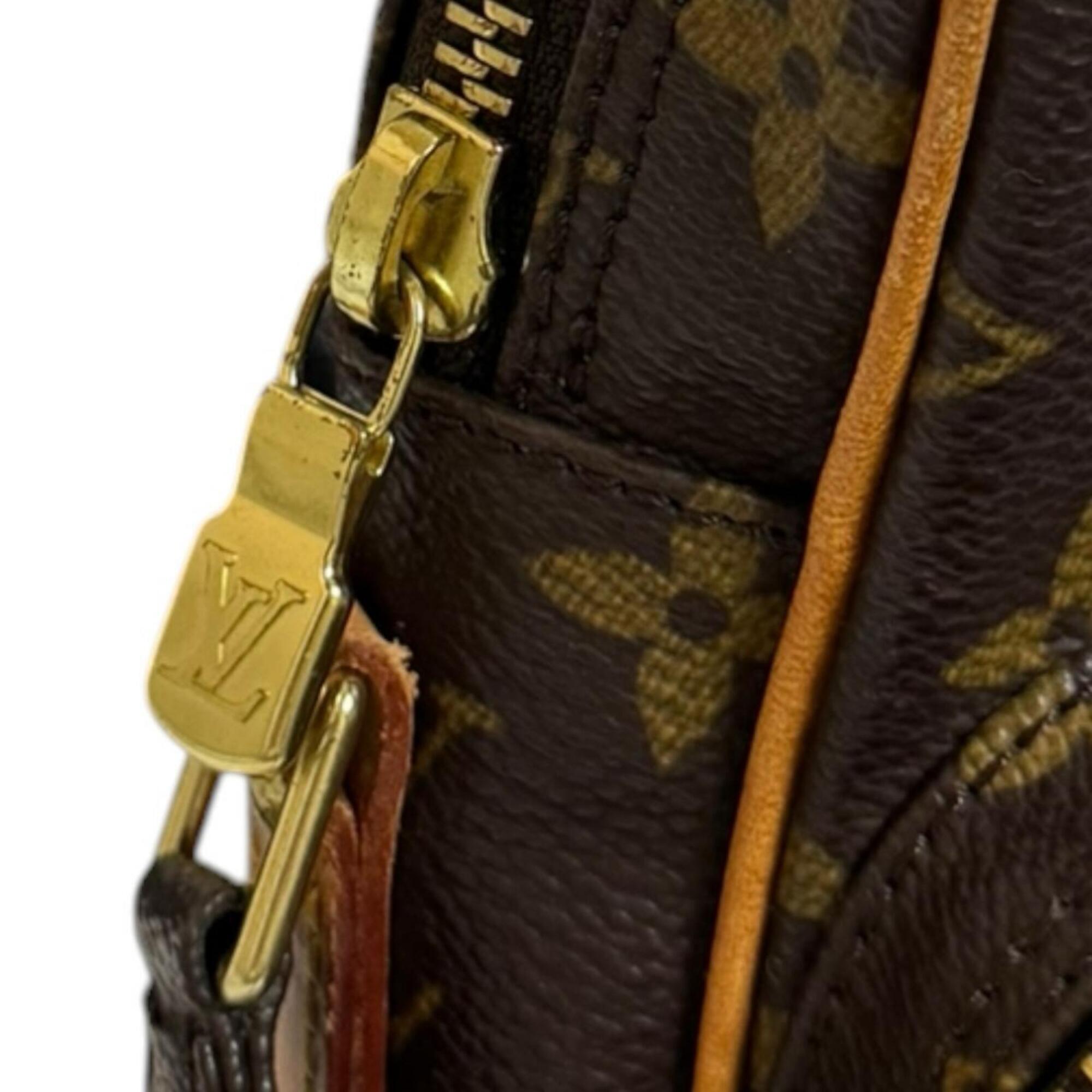 Louis Vuitton Brown Monogram Shoulder Bag (Pre-Owned)