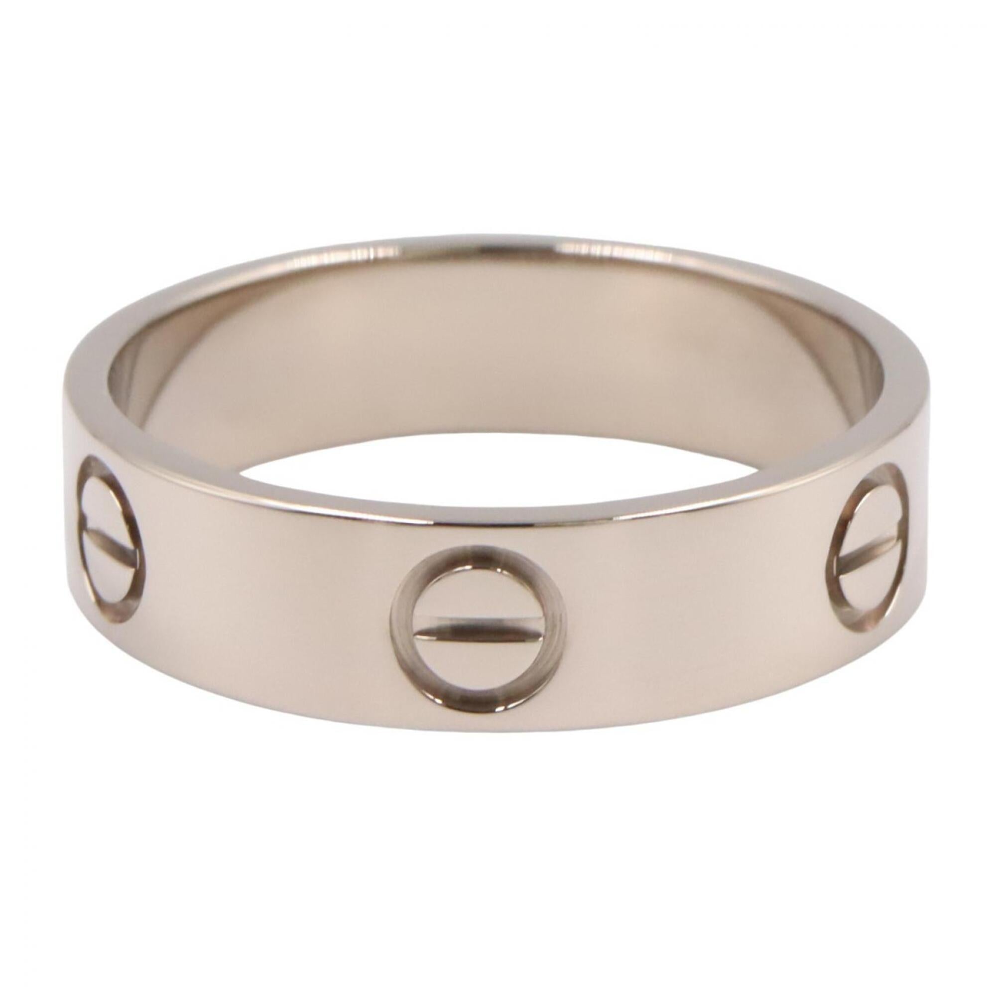Cartier White Gold White Gold (18K) Band Ring (Pre-Owned)