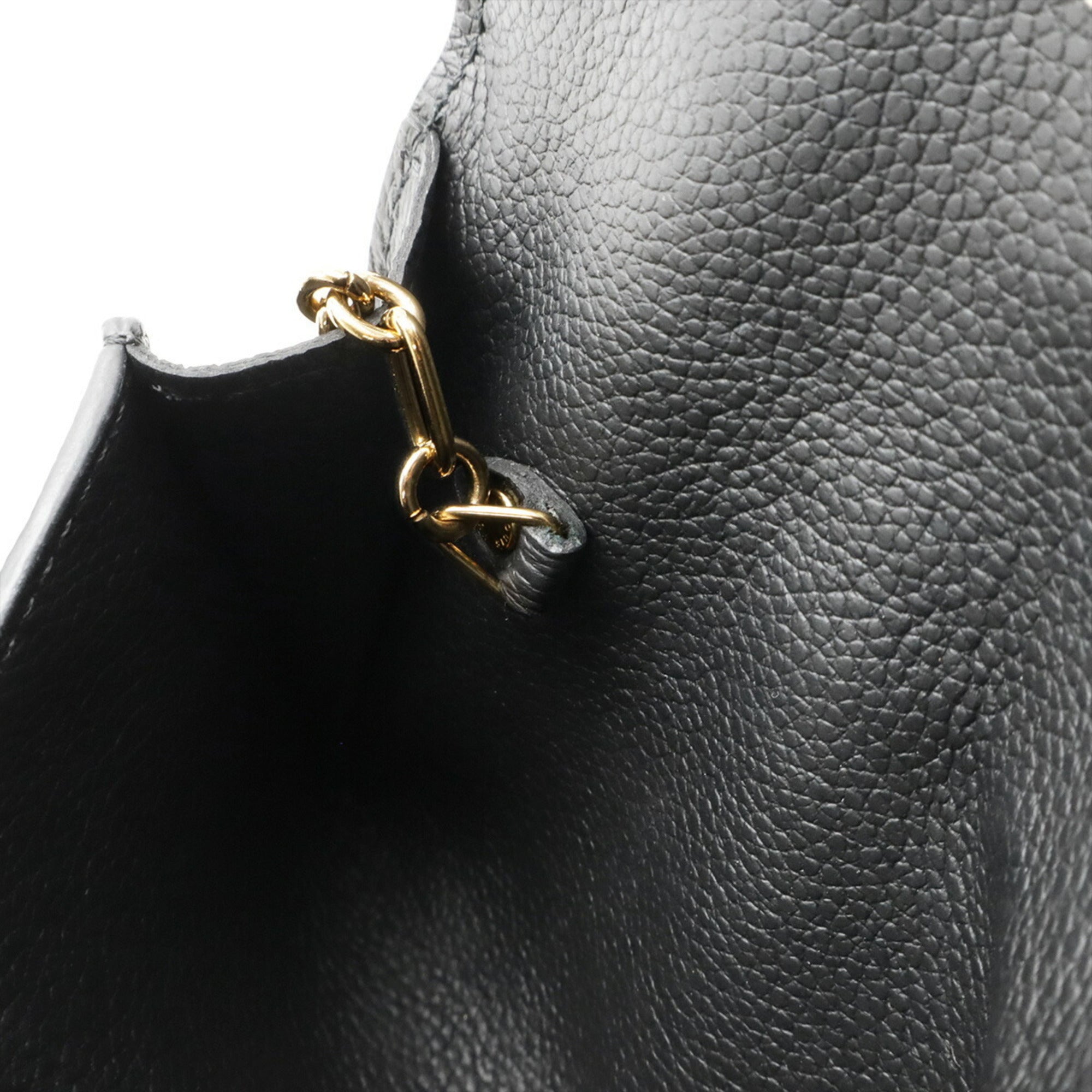 Louis Vuitton Monogram Empreinte Black Noir Monogram Empreinte Coin Purse/Coin Case (Pre-Owned)
