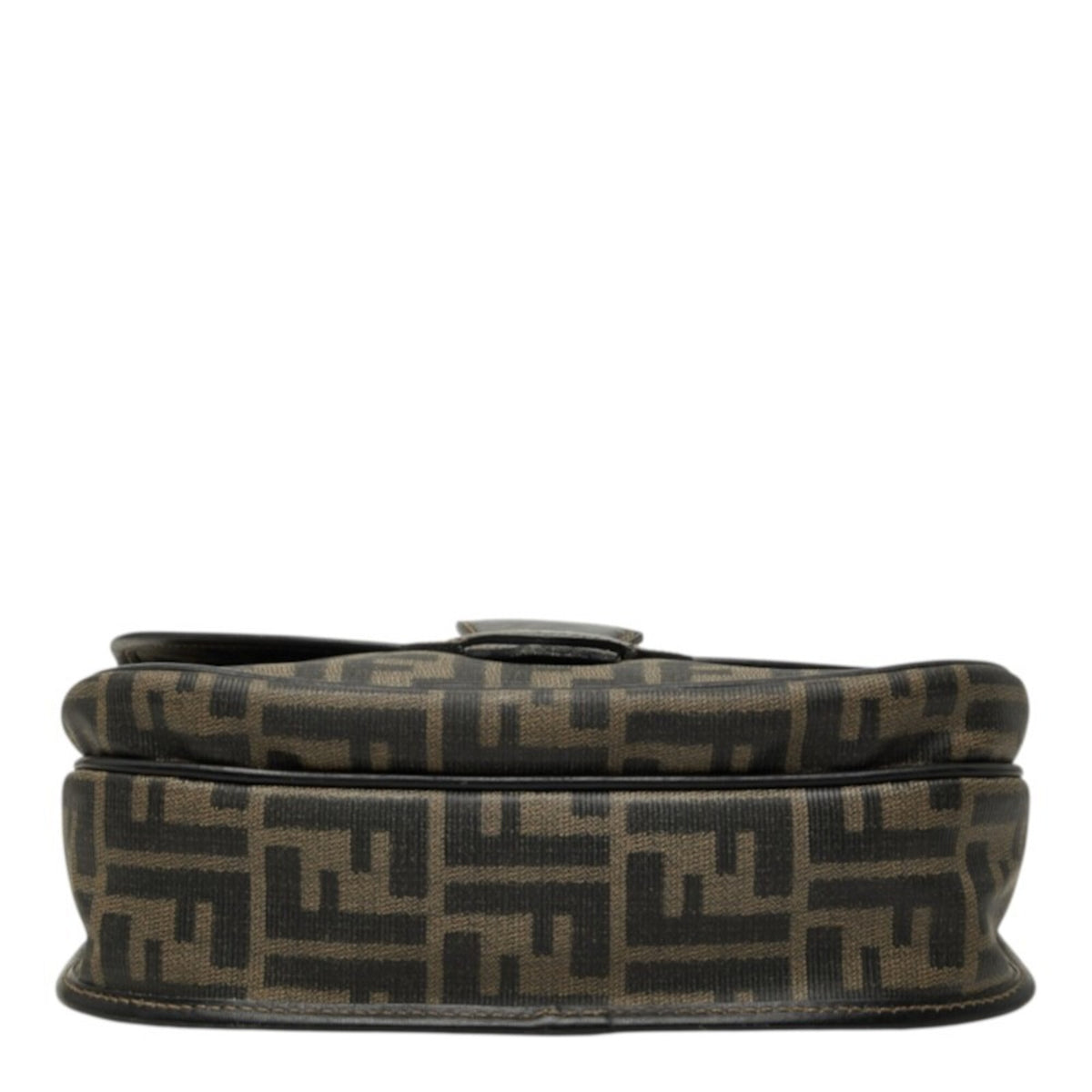 Fendi Brown Leather Shoulder Bag (Pre-Owned)