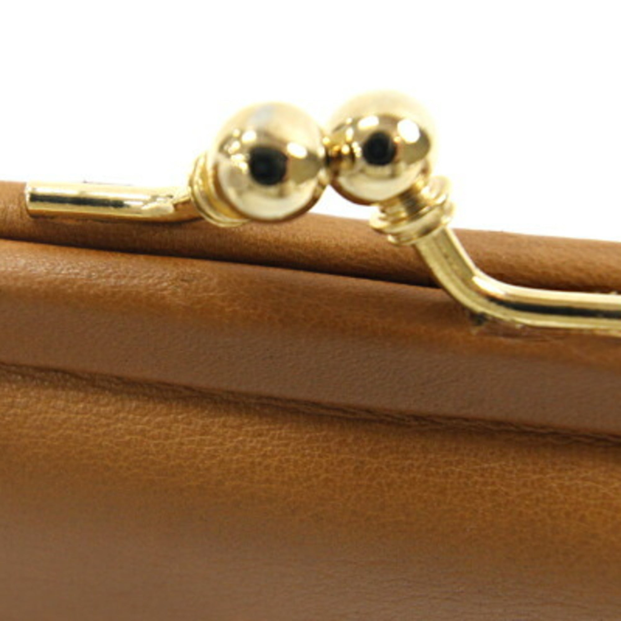 Celine Brown Leather Wallet (Tri-Fold) (Pre-Owned)