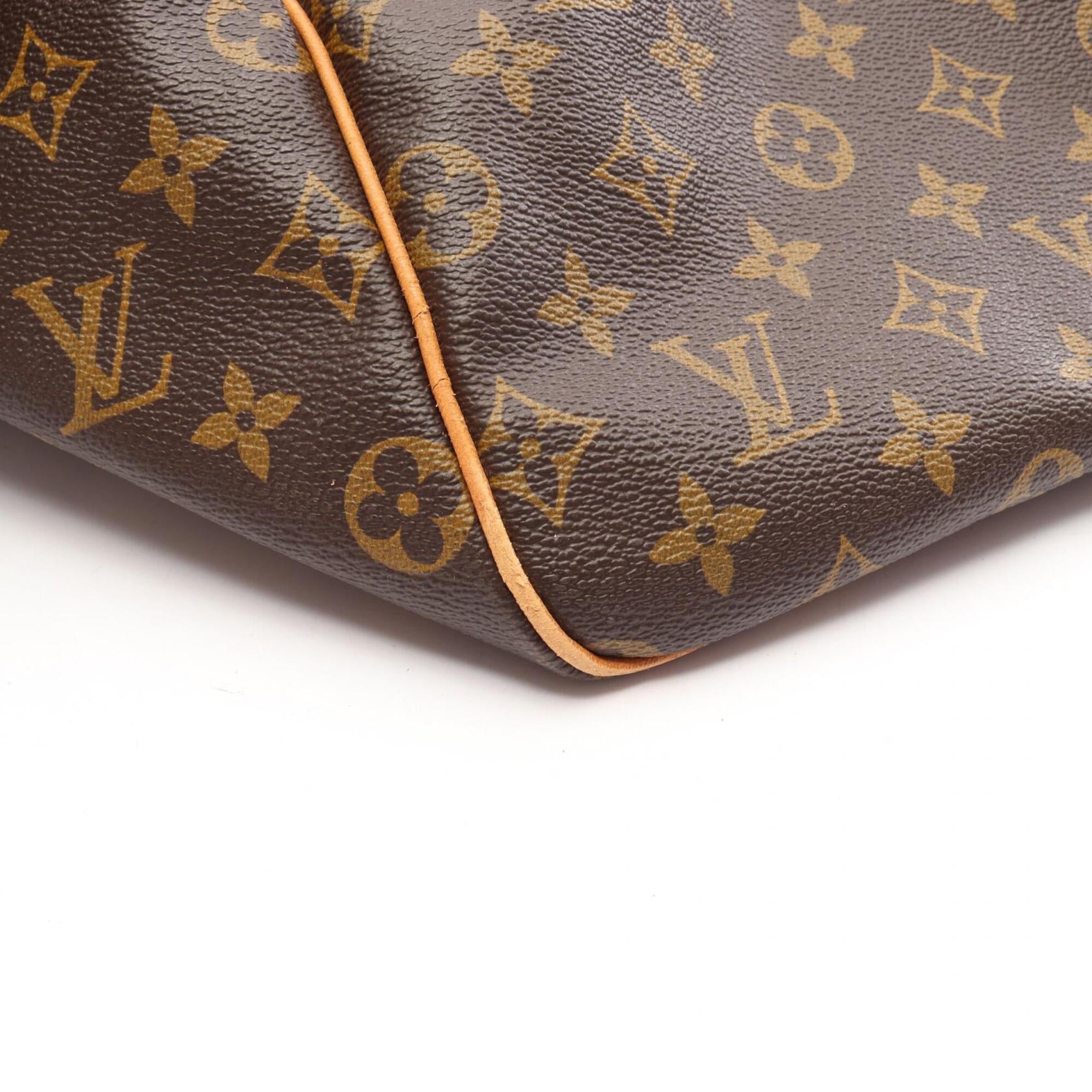 Louis Vuitton Brown Pvc Coated Canvas Boston Bag Handbag (Pre-Owned)