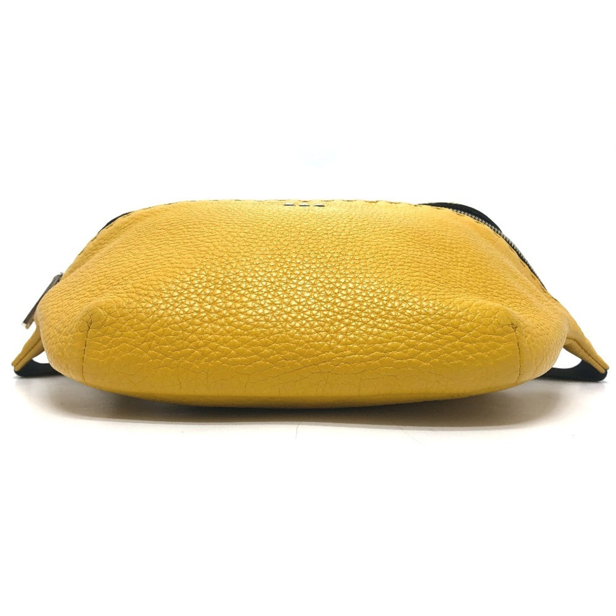Fendi Yellow Leather Sling Bag (Pre-Owned)
