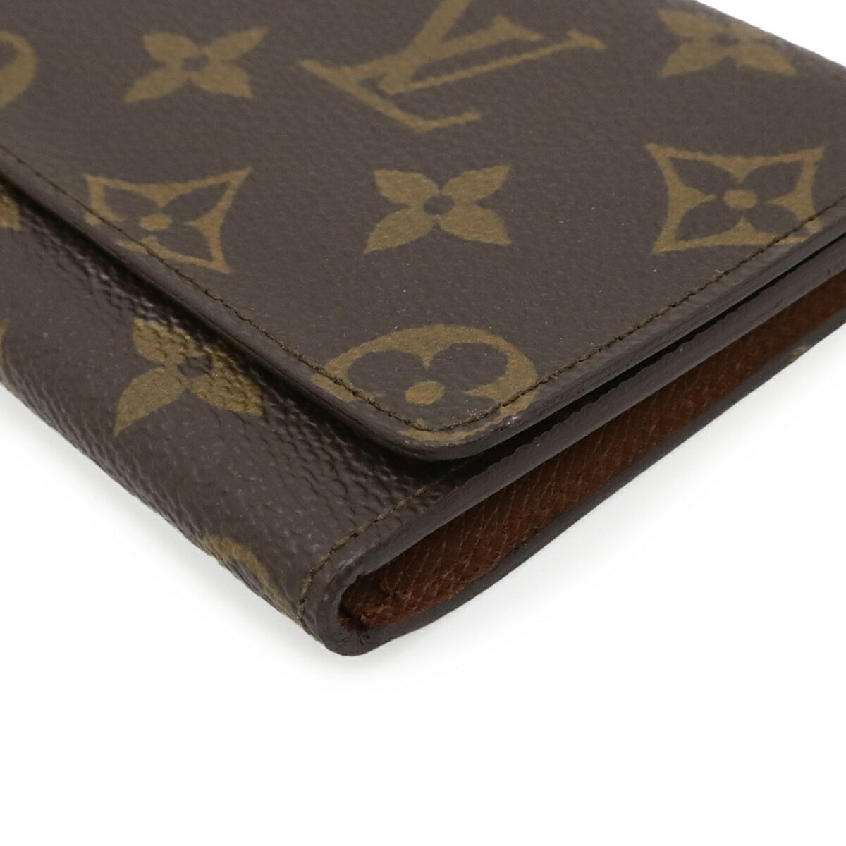 Louis Vuitton Brown Monogram Monogram Long Wallet (Bi-Fold) (Pre-Owned)