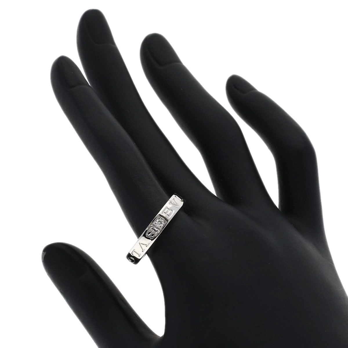 Bvlgari White Gold (18K) Band Ring (Pre-Owned)