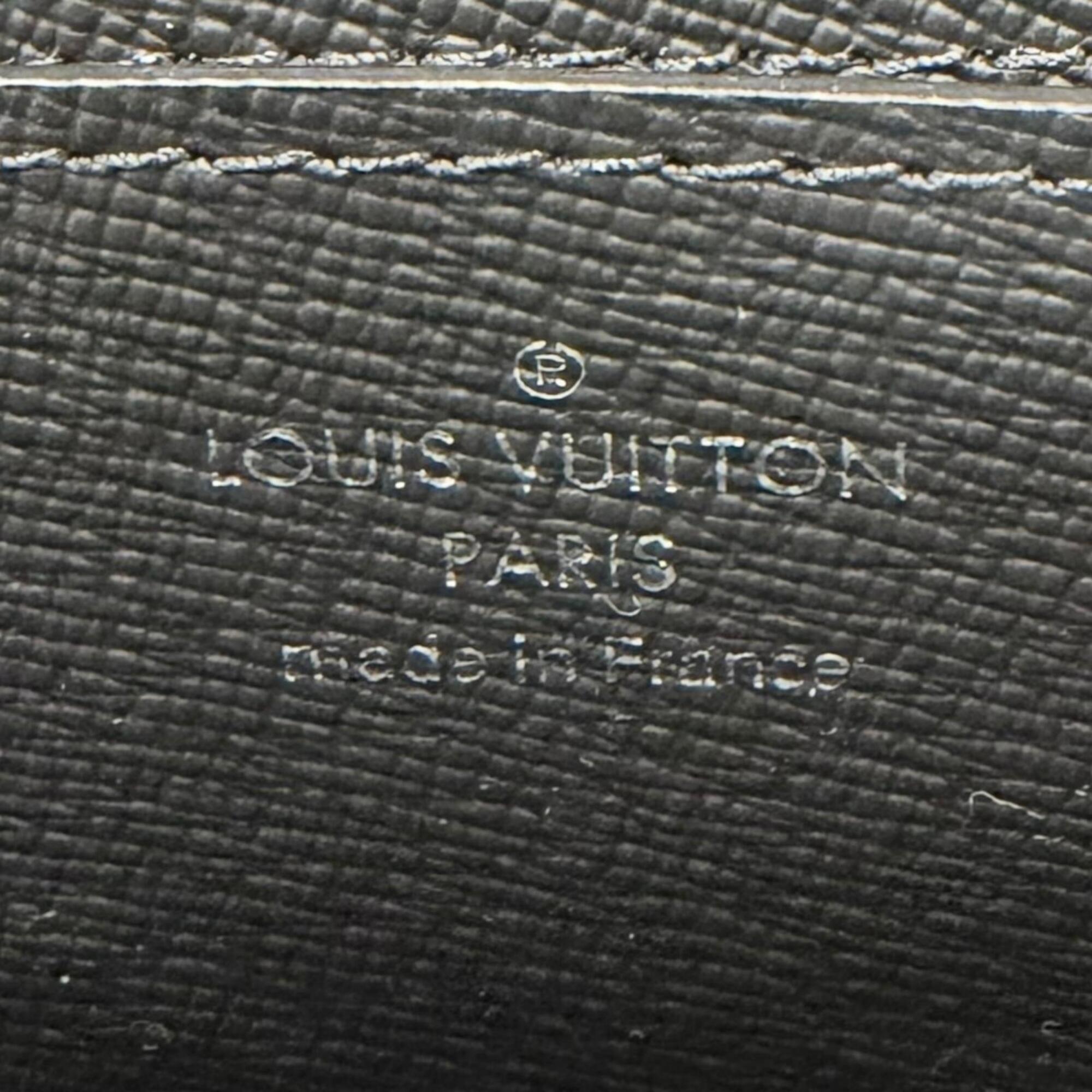 Louis Vuitton Black Monogram Eclipse Long Wallet (Bi-Fold) (Pre-Owned)