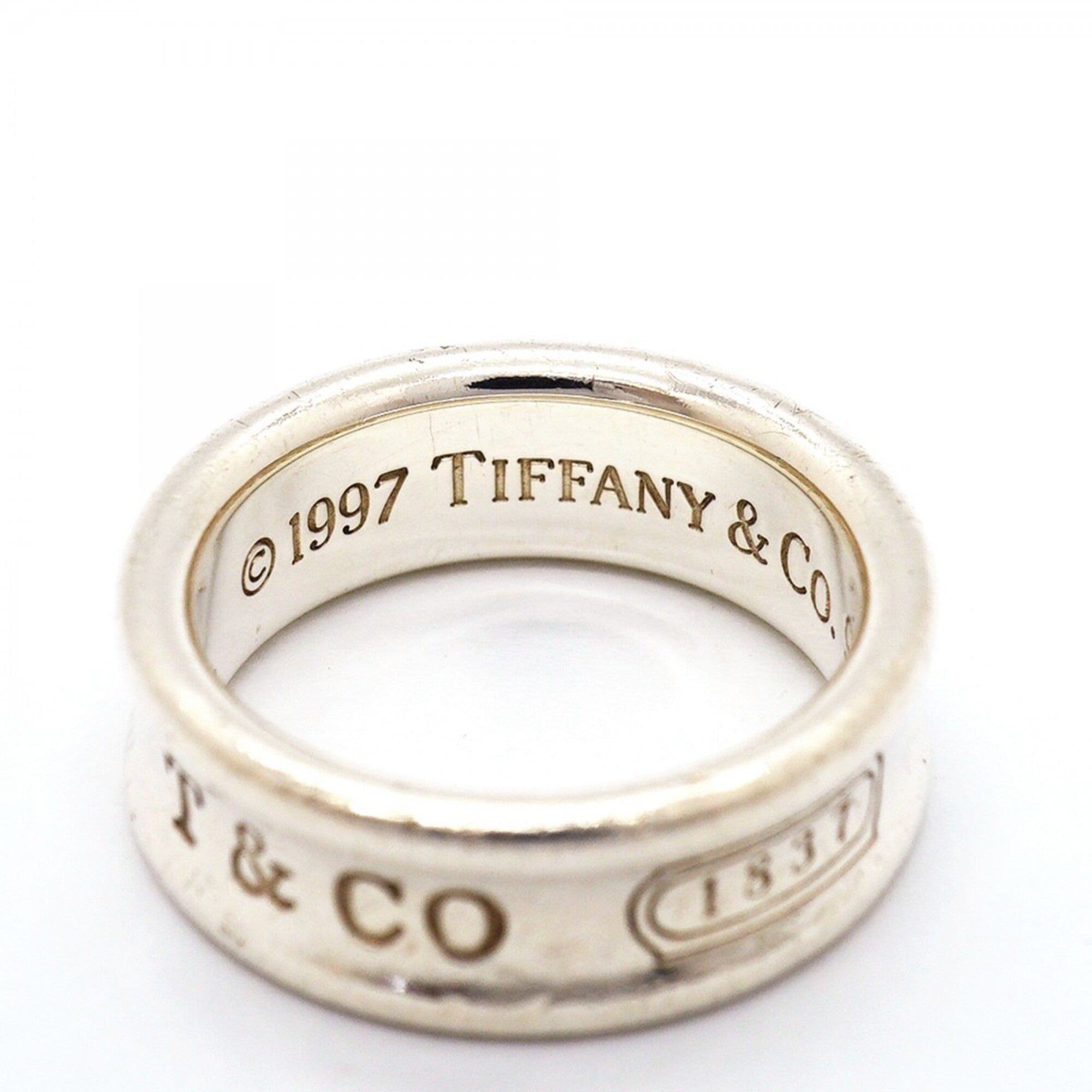 Tiffany Silver 925 Band Ring (Pre-Owned)