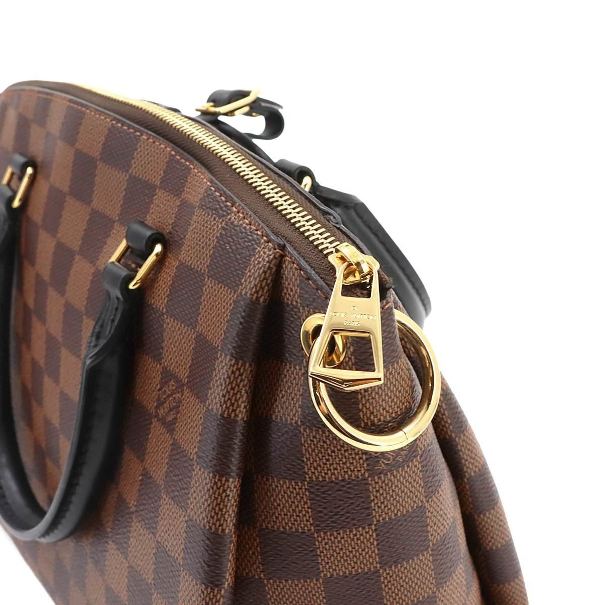 Louis Vuitton Ebene Damier Canvas Handbag Tote Bag (Pre-Owned)