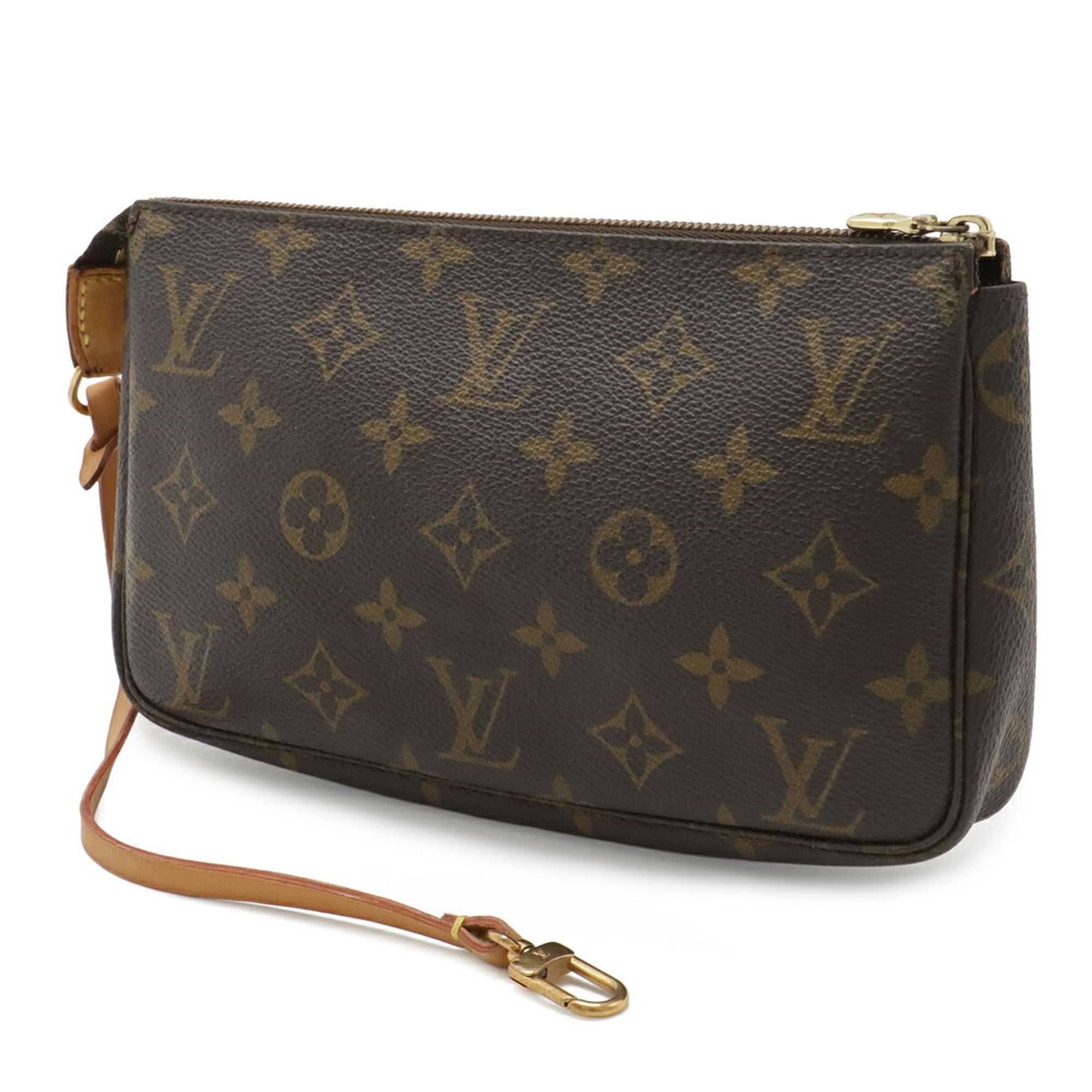 Louis Vuitton Monogram Brown Monogram Handbag Pochette (Pre-Owned)