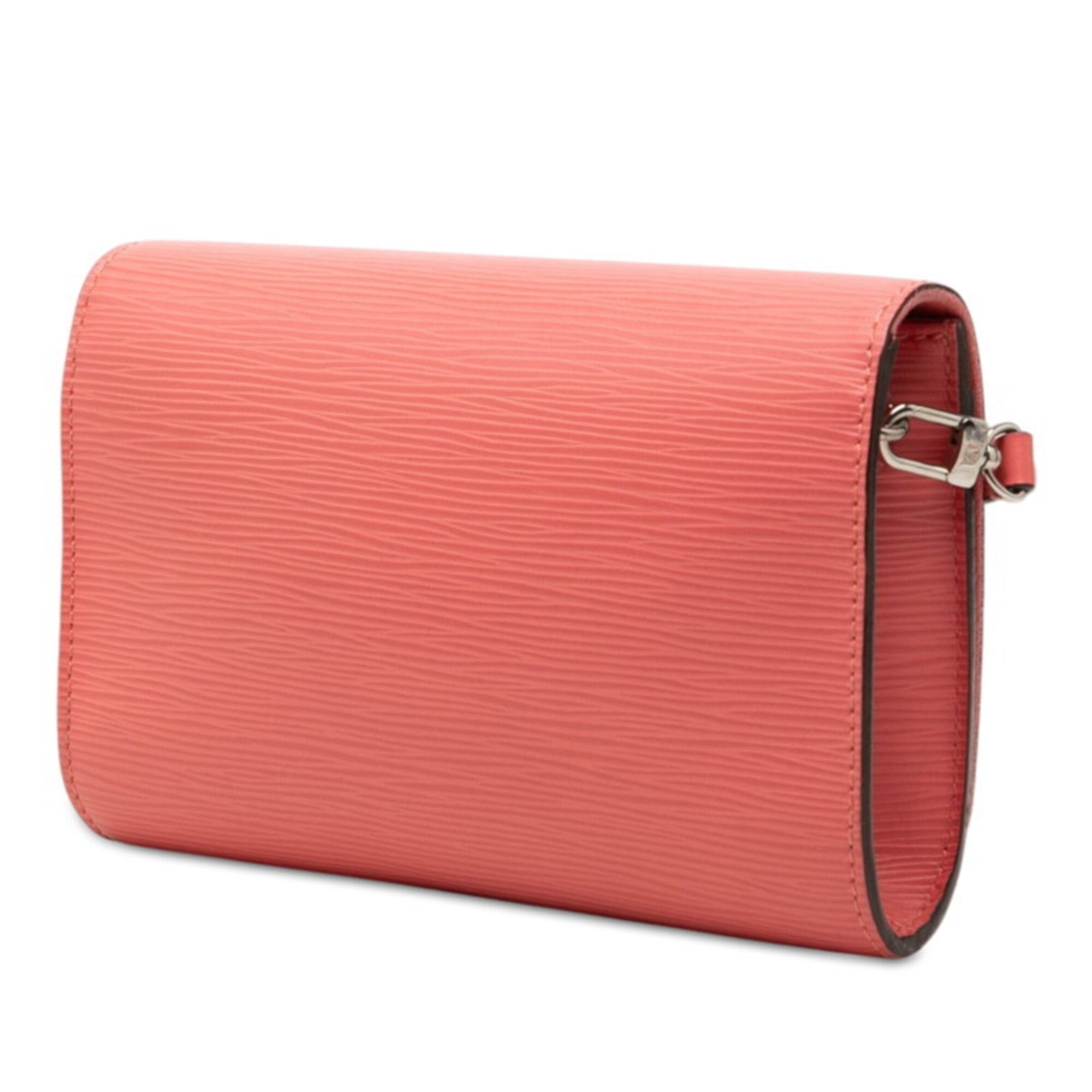 Louis Vuitton Pink Leather Shoulder Bag (Pre-Owned)