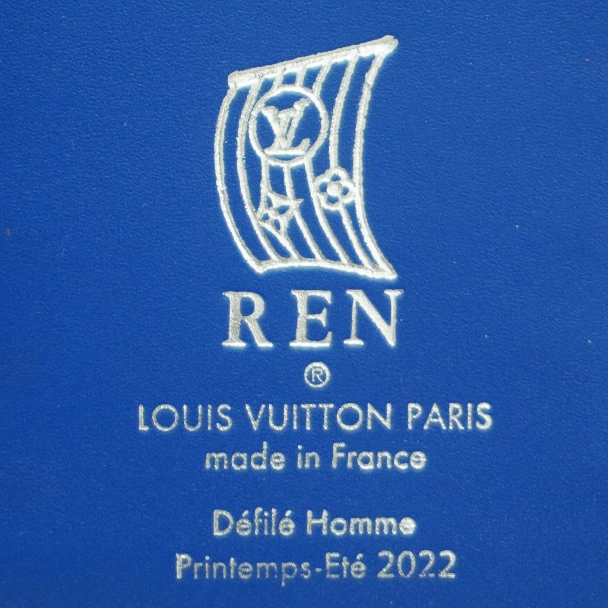 Louis Vuitton Blue Green Long Wallet (Bi-Fold) (Pre-Owned)