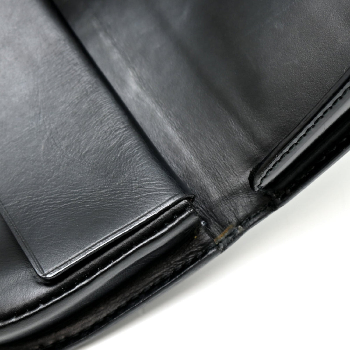 Prada Black Leather Coin Purse/Coin Case (Pre-Owned)