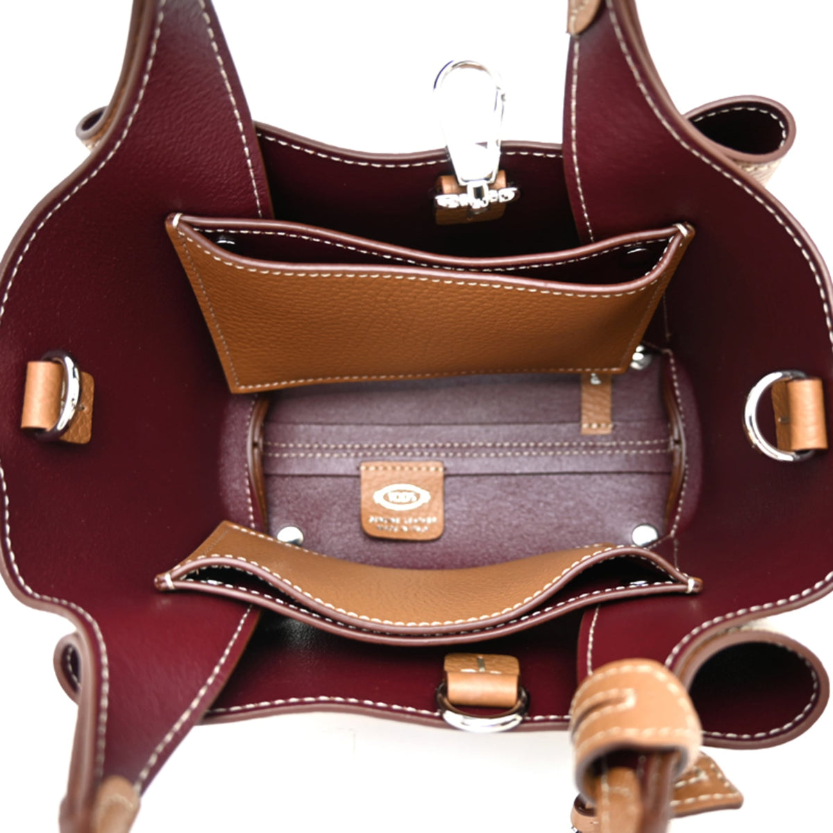 Tod's Brown Leather Handbag (Pre-Owned)