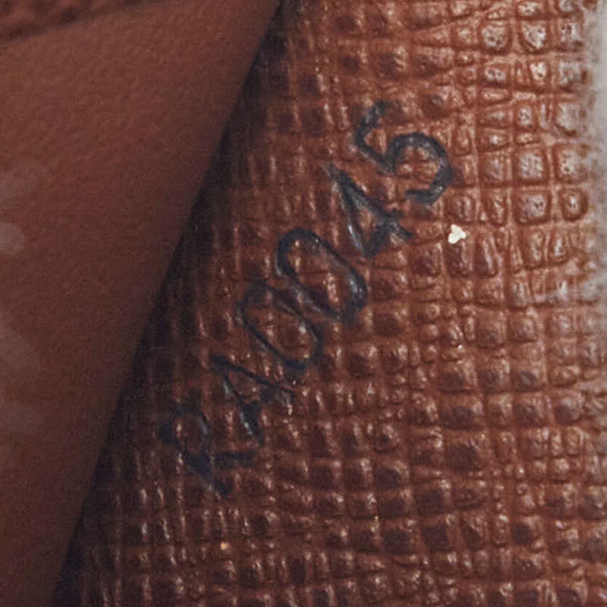 Louis Vuitton Brown Pvc Leather Wallet (Bi-Fold) (Pre-Owned)
