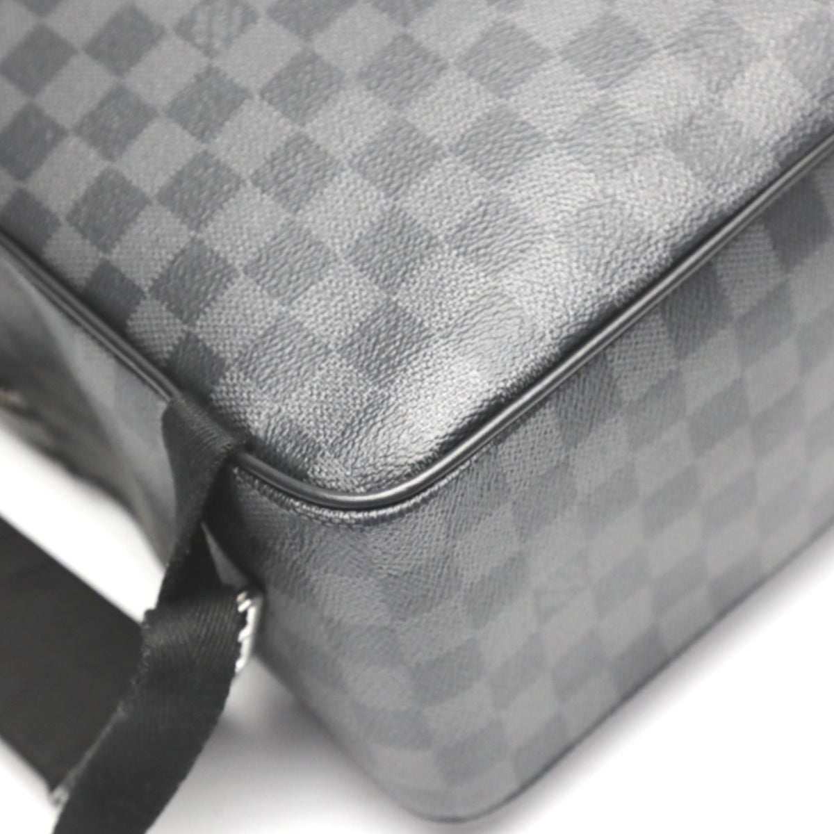 Louis Vuitton Damier Graphite Black Damier Graphite Backpack (Pre-Owned)