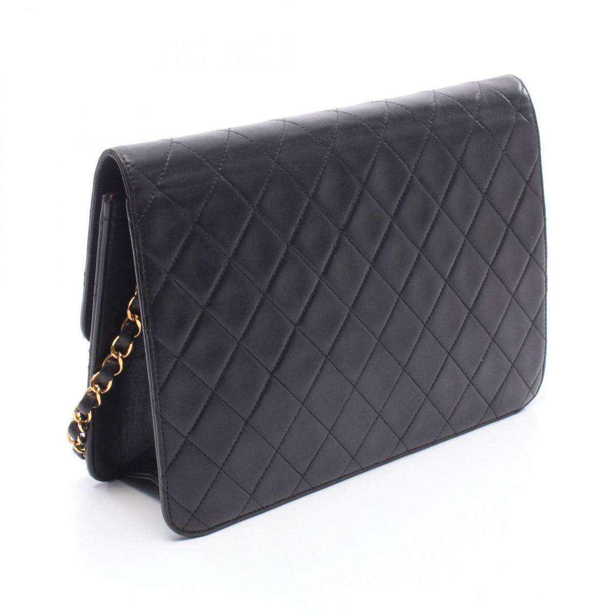 Chanel Matelasse Black Handbag Shoulder Bag (Pre-Owned)