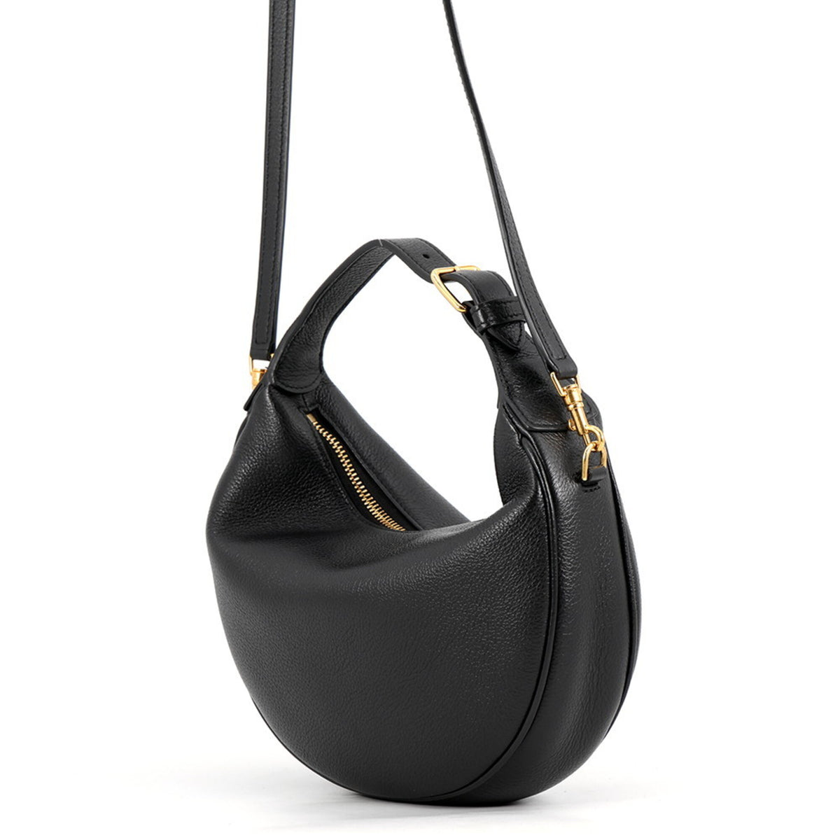 Celine Black Leather Handbag Shoulder Bag (Pre-Owned)