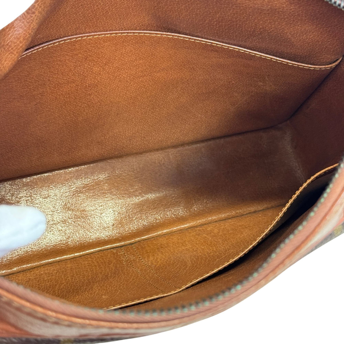 Louis Vuitton Brown Monogram Leather Shoulder Bag (Pre-Owned)