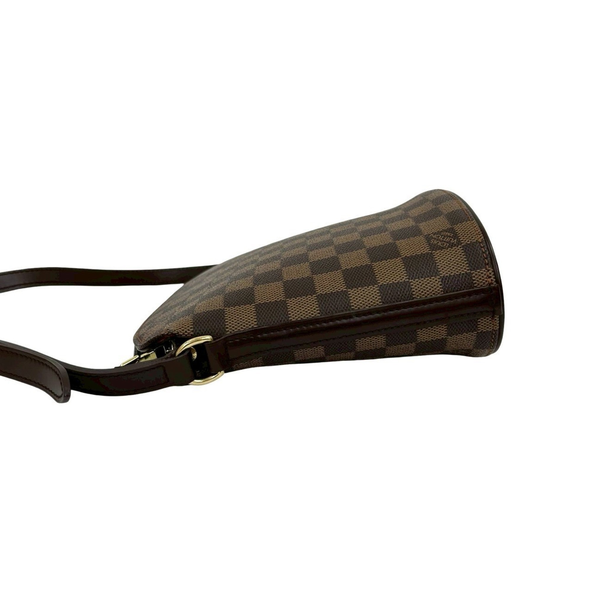 Louis Vuitton Brown Leather Pvc Pochette Shoulder Bag (Pre-Owned)