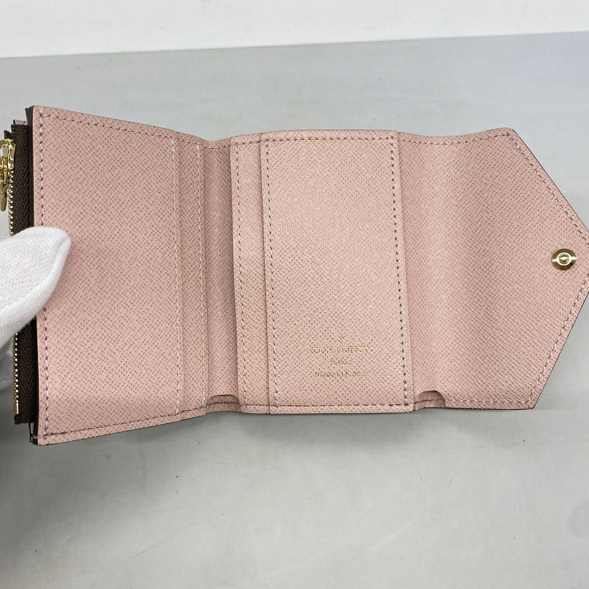 Louis Vuitton Rose Ballerine Wallet (Tri-Fold) (Pre-Owned)