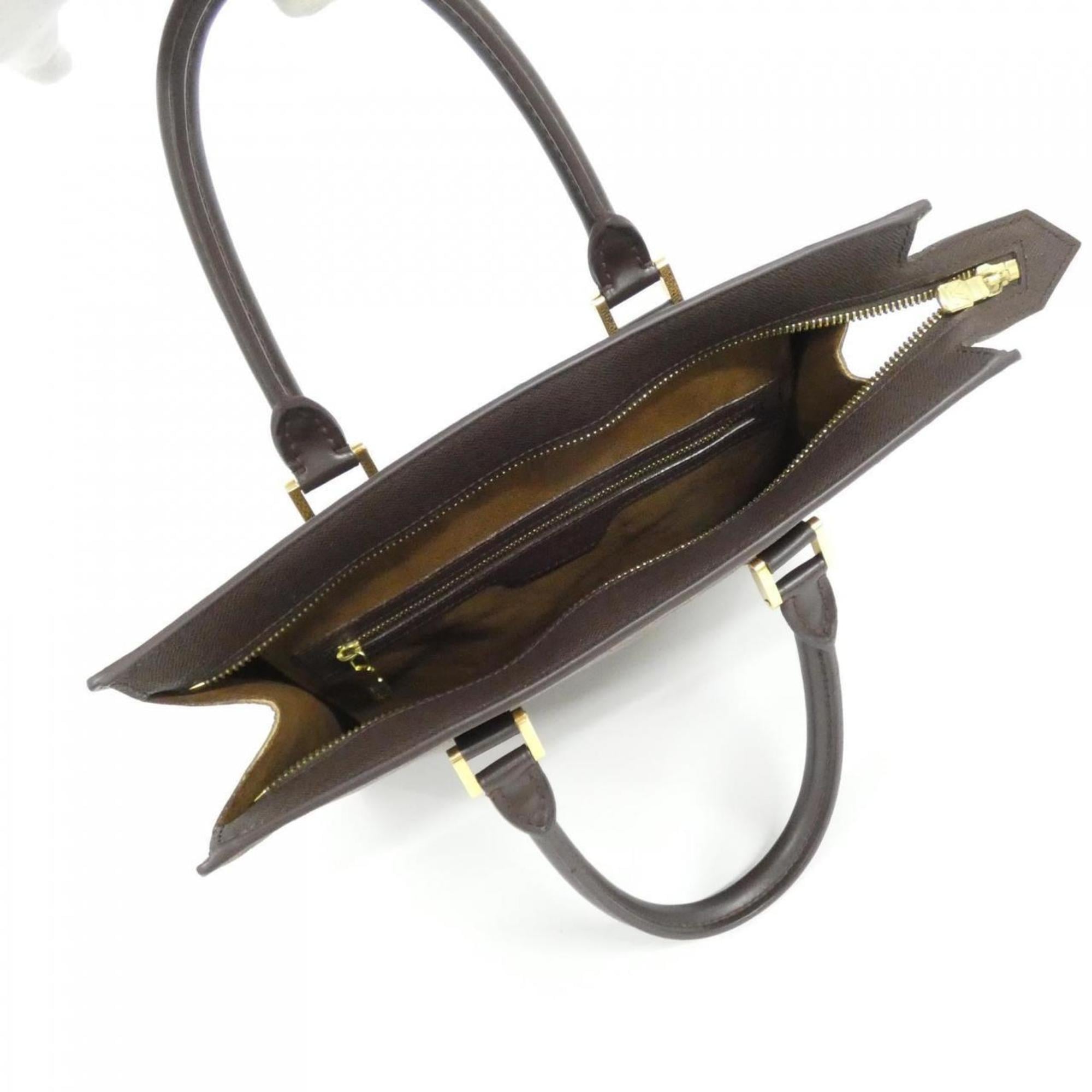 Louis Vuitton Ebene Coated Canvas Handbag (Pre-Owned)