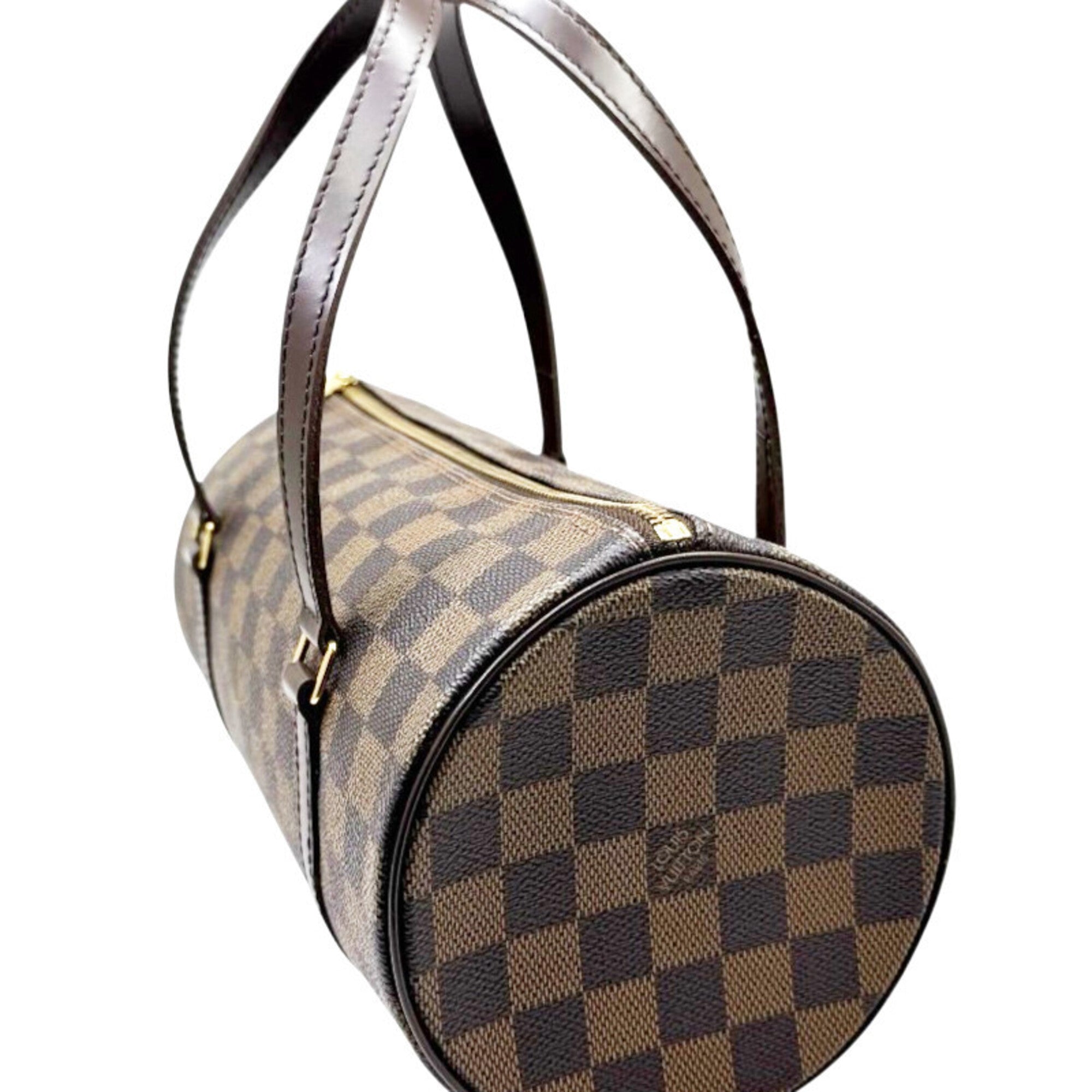 Louis Vuitton Damier Brown Damier Canvas Damier Canvas Boston Bag Handbag (Pre-Owned)