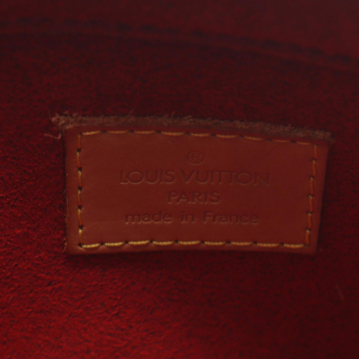 Louis Vuitton Brown Monogram Coated Canvas Leather Handbag Shoulder Bag (Pre-Owned)