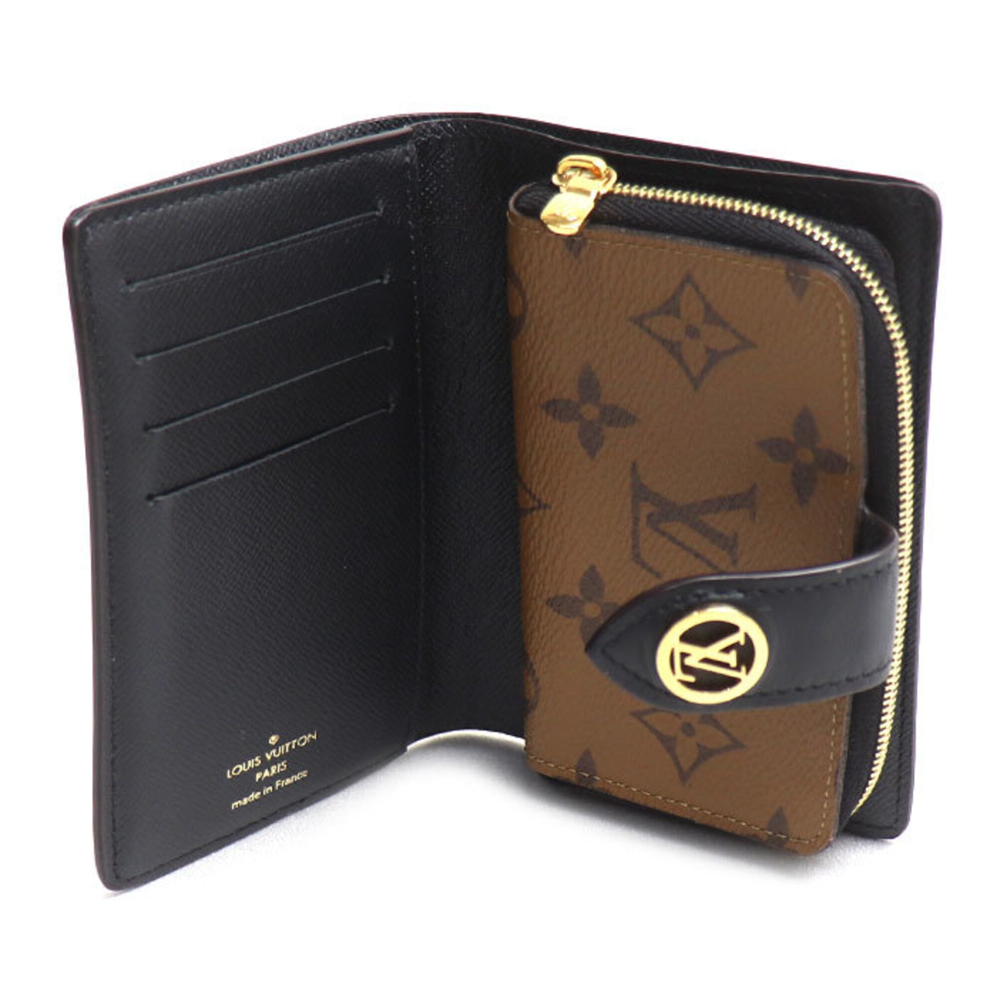 Louis Vuitton Brown Monogram Wallet (Bi-Fold) (Pre-Owned)