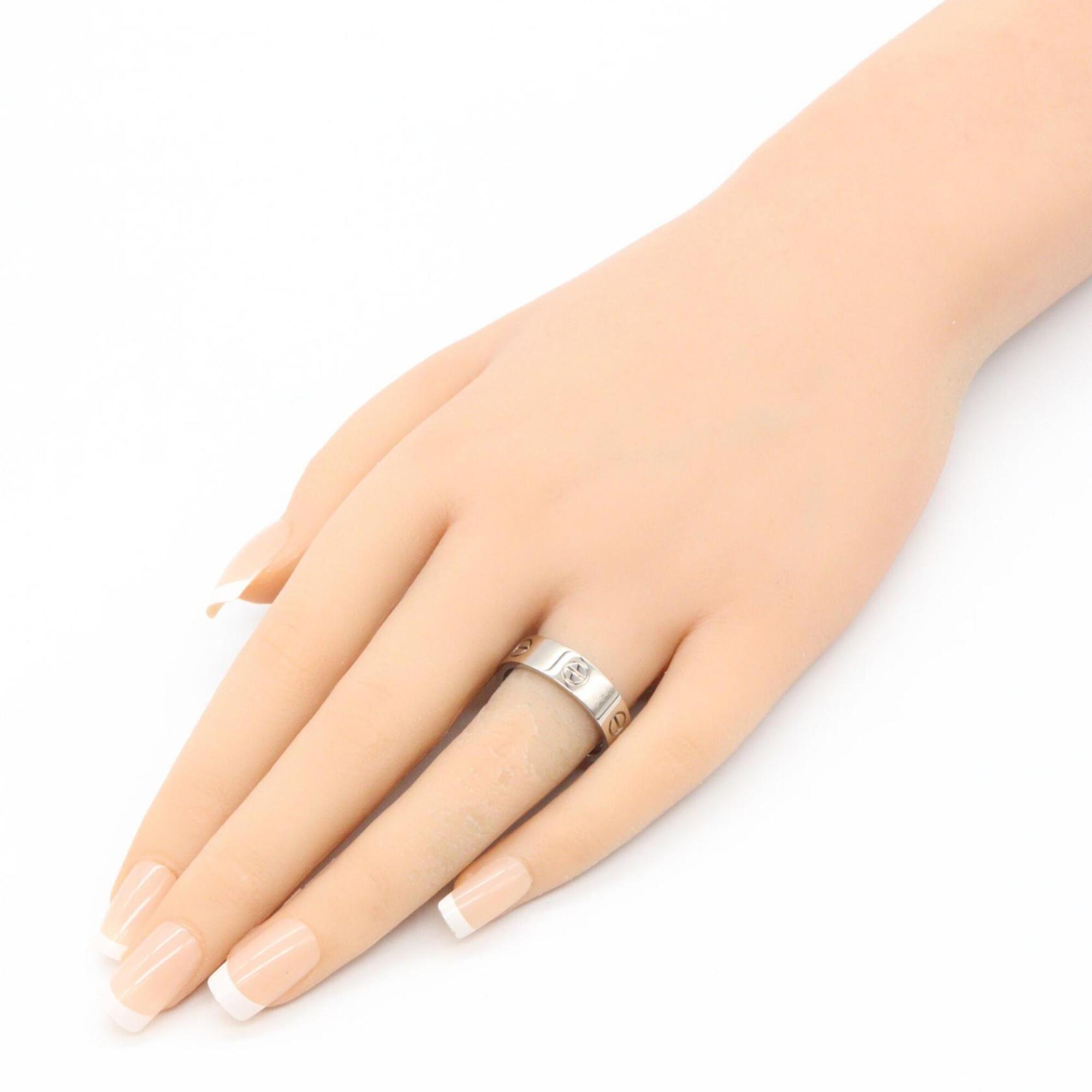 Cartier Silver White Gold (18K) Band Ring (Pre-Owned)