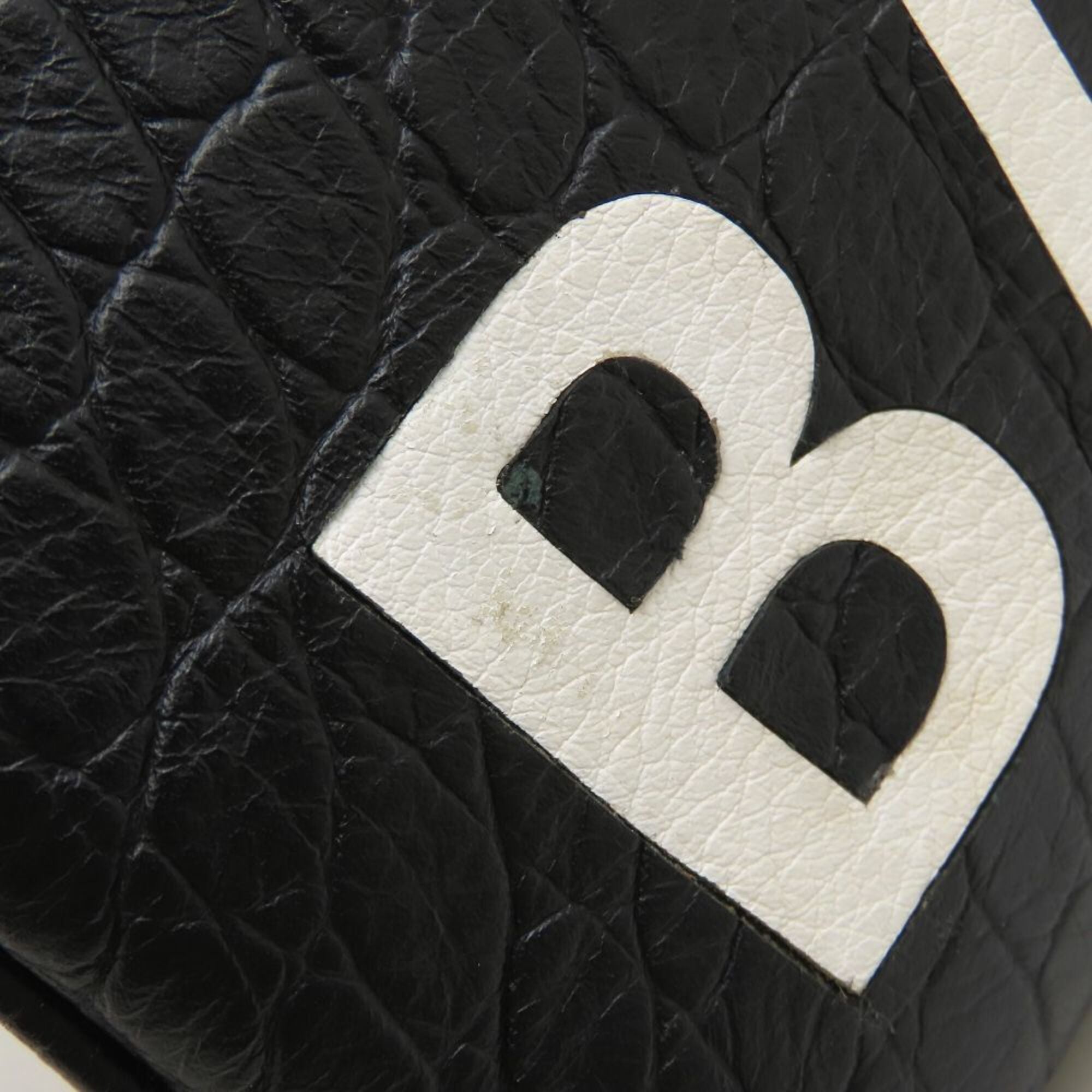 Balenciaga Black Leather Clutch Bag (Pre-Owned)