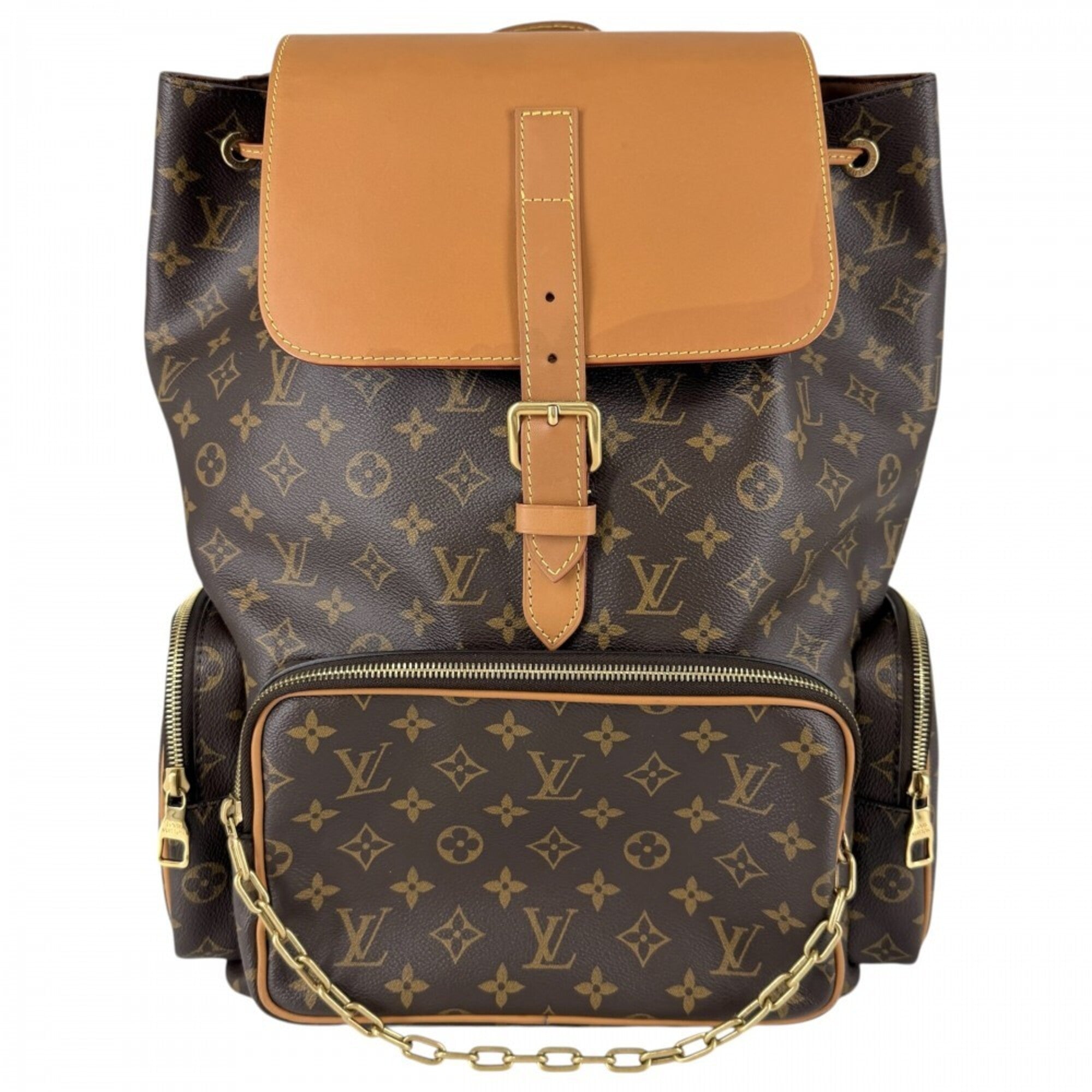 Louis Vuitton Brown Monogram Backpack (Pre-Owned)