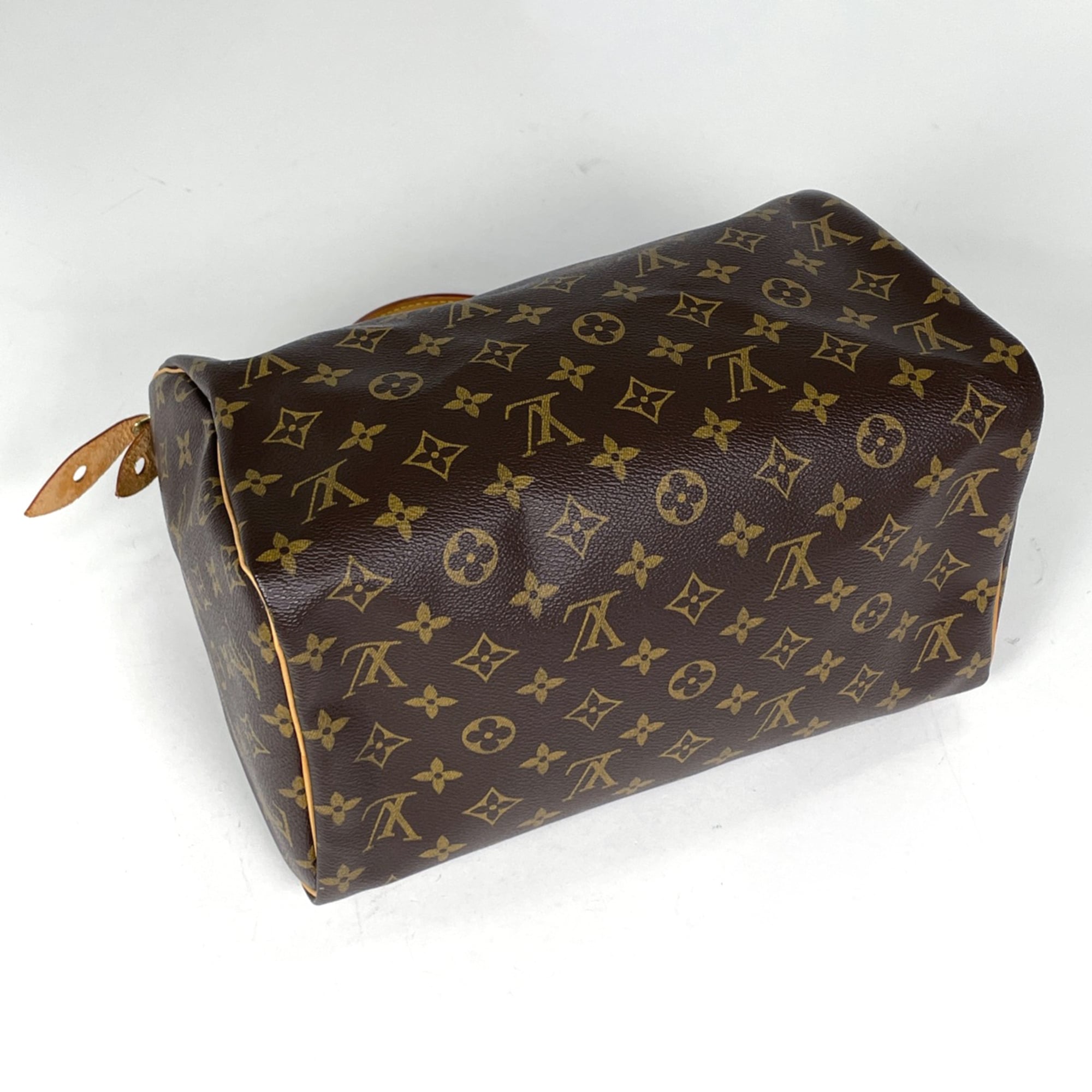 Louis Vuitton Brown Monogram Boston Bag Handbag (Pre-Owned)