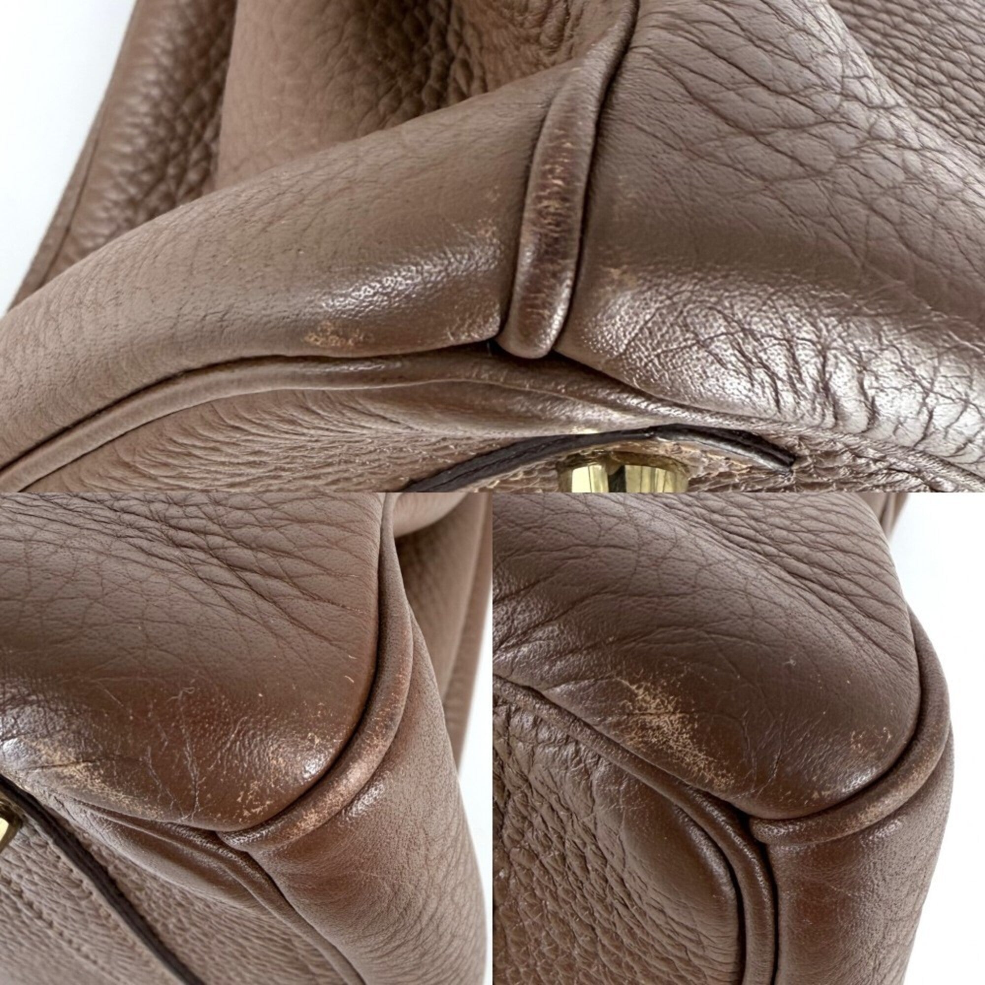 Hermes Birkin Brown Leather Handbag (Pre-Owned)