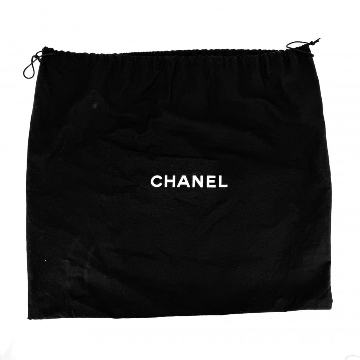 Chanel Black Leather Handbag Shoulder Bag (Pre-Owned)