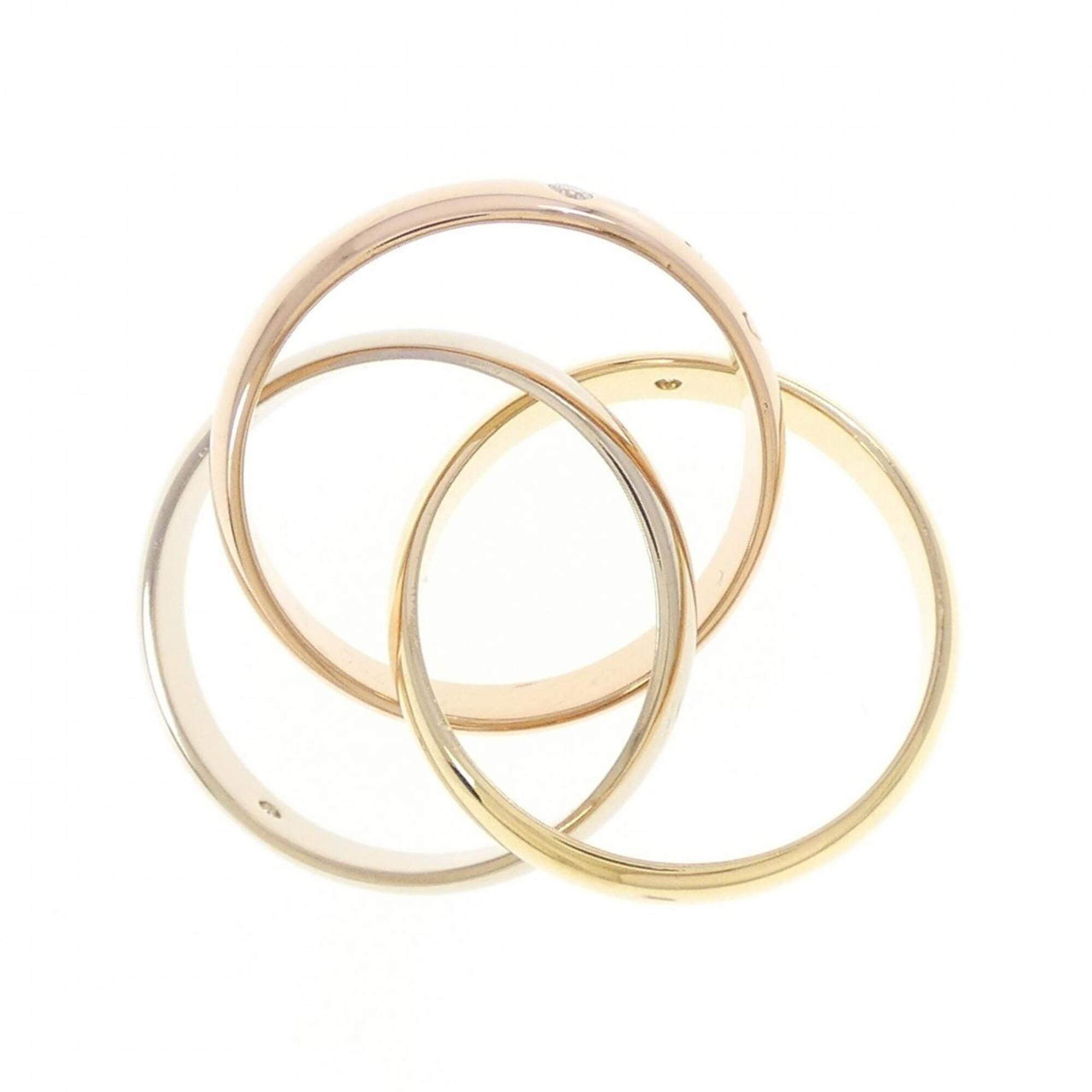 Cartier Yellow Gold (18K) Pink Gold (18K) White Gold (18K) Band Ring (Pre-Owned)