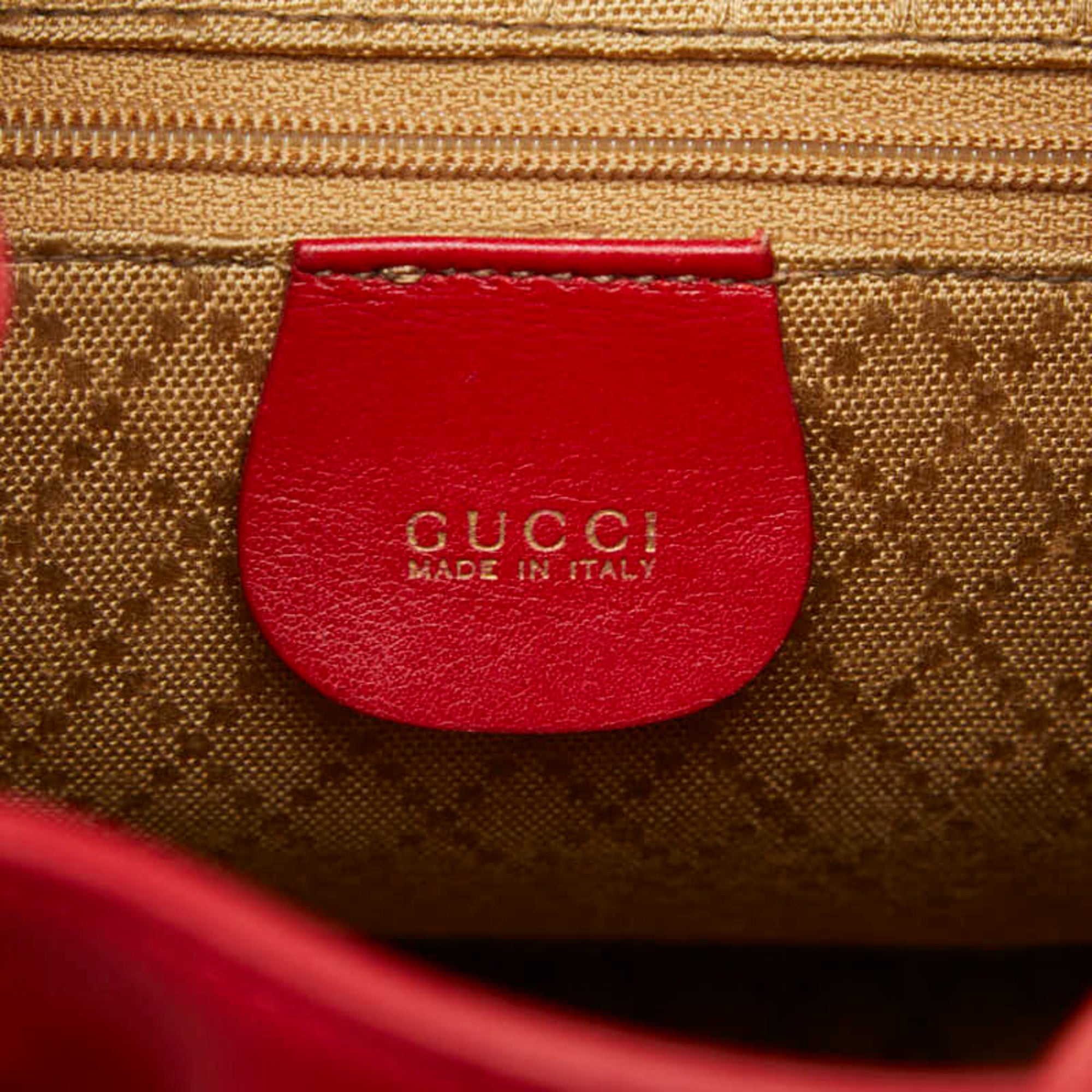 Gucci Red Color Leather (Pre-Owned)