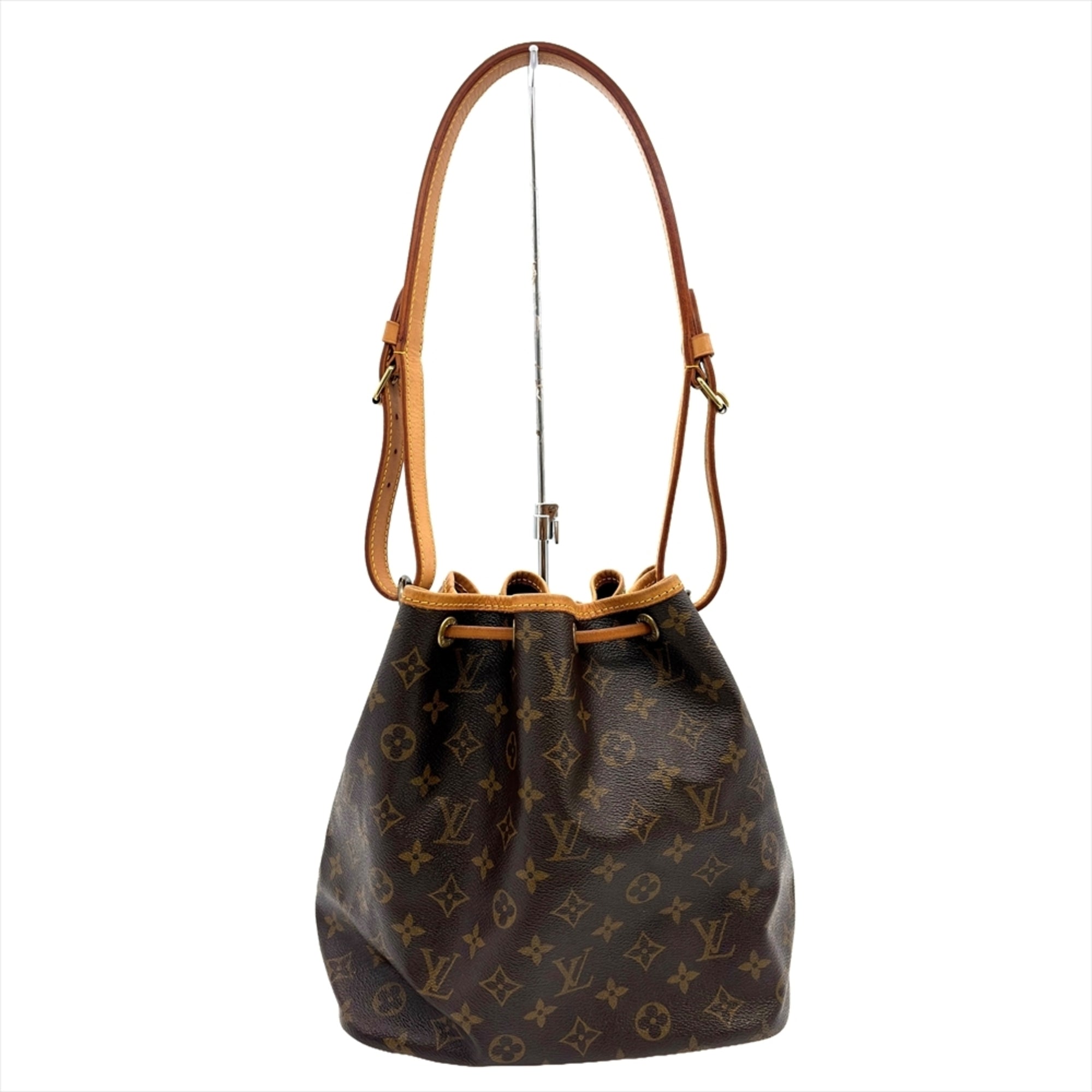 Louis Vuitton Black Brown Galle Monogram Monogram Shoulder Bag (Pre-Owned)