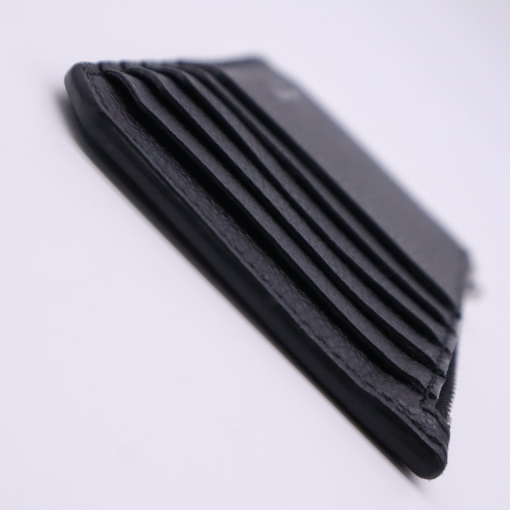 Yves Saint Laurent Black Leather Coin Purse/Coin Case (Pre-Owned)