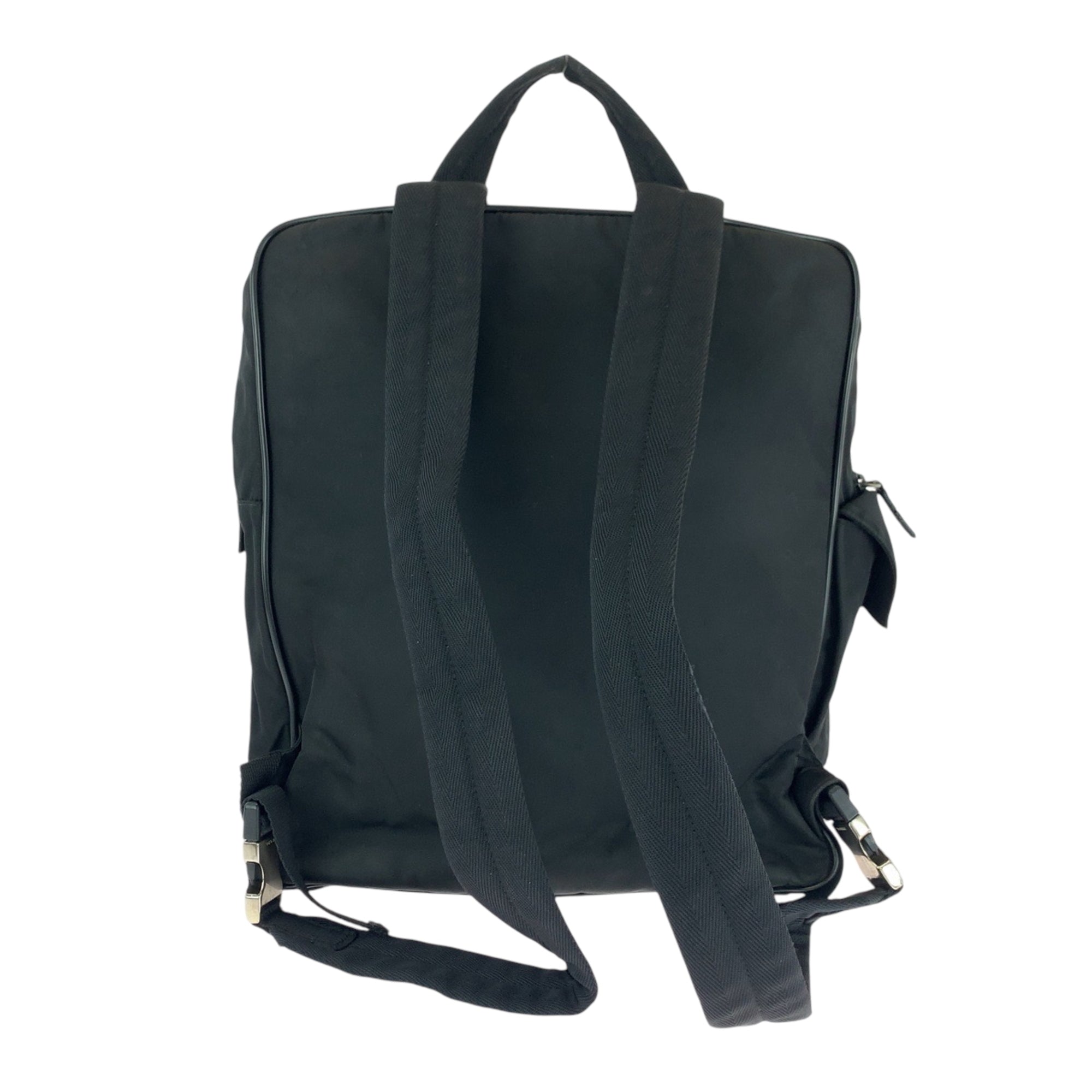 Prada Black Nylon Backpack (Pre-Owned)