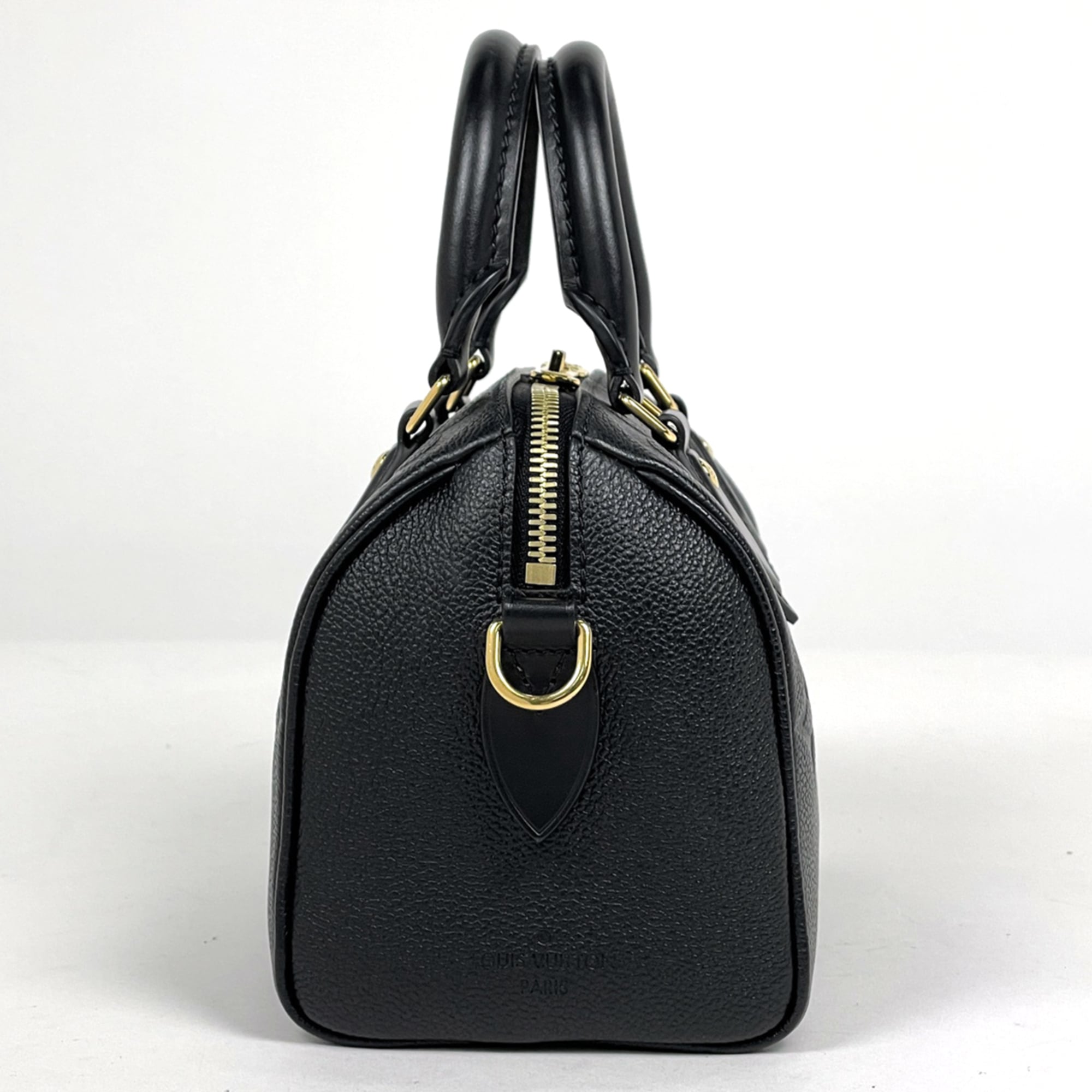 Louis Vuitton Black Noir Monogram Empreinte Handbag (Pre-Owned)
