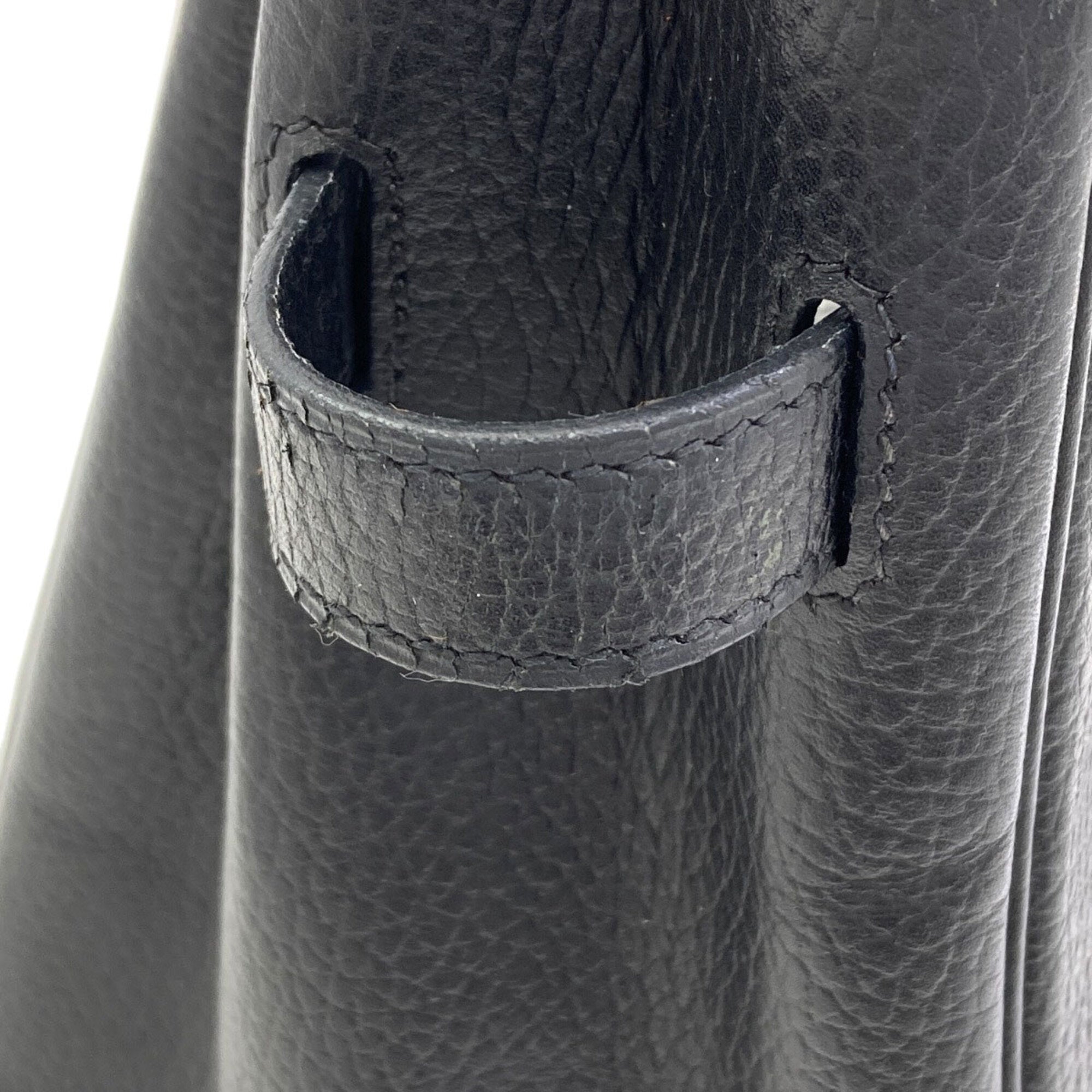 Hermes Black Ardennes Leather Handbag (Pre-Owned)