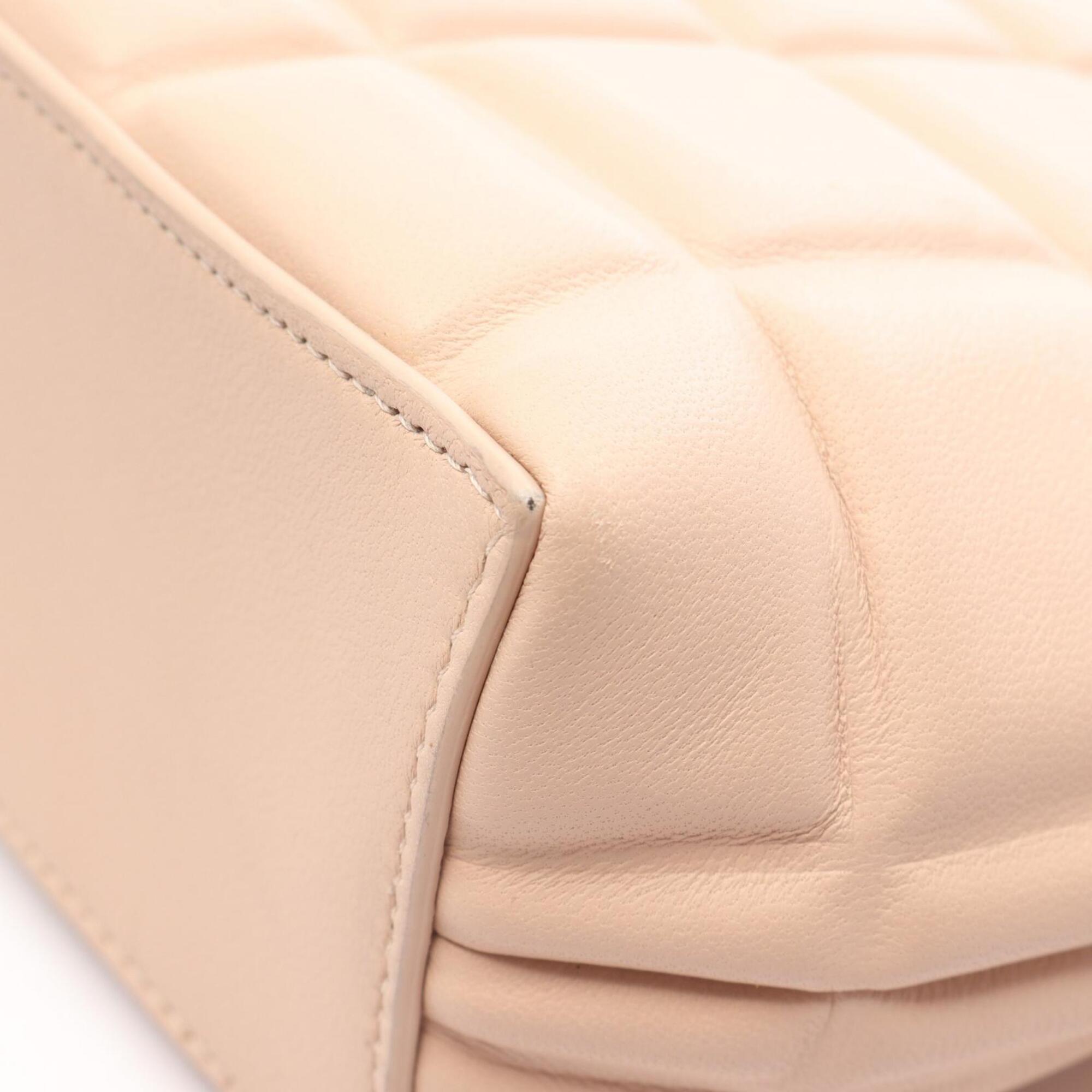 Bottega Veneta Pink Leather Handbag Shoulder Bag (Pre-Owned)