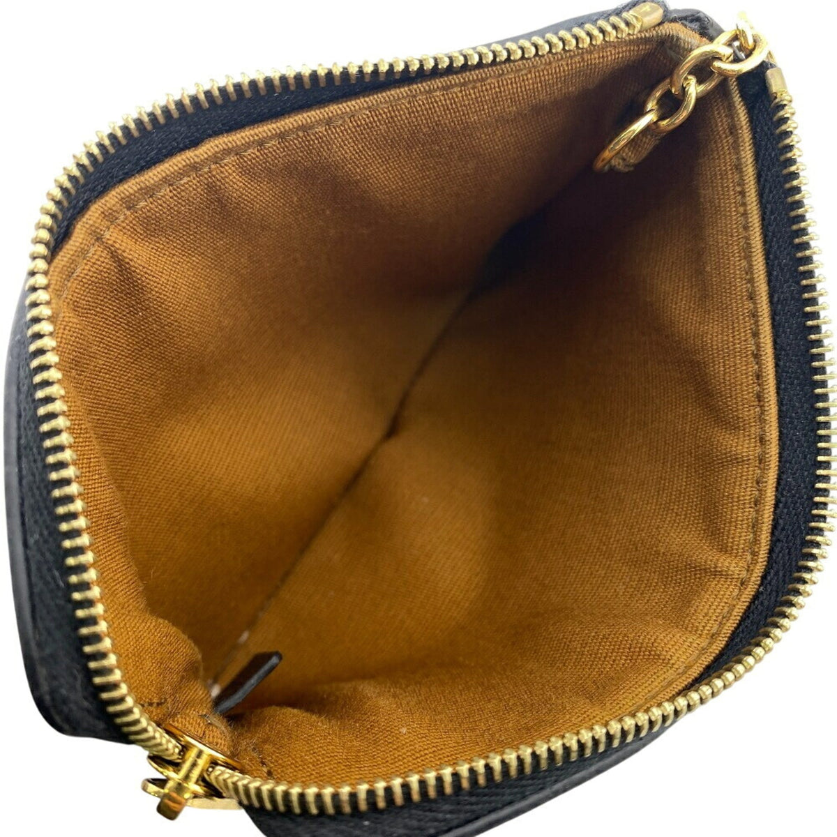 Celine Black Brown Pvc Coin Purse/Coin Case (Pre-Owned)