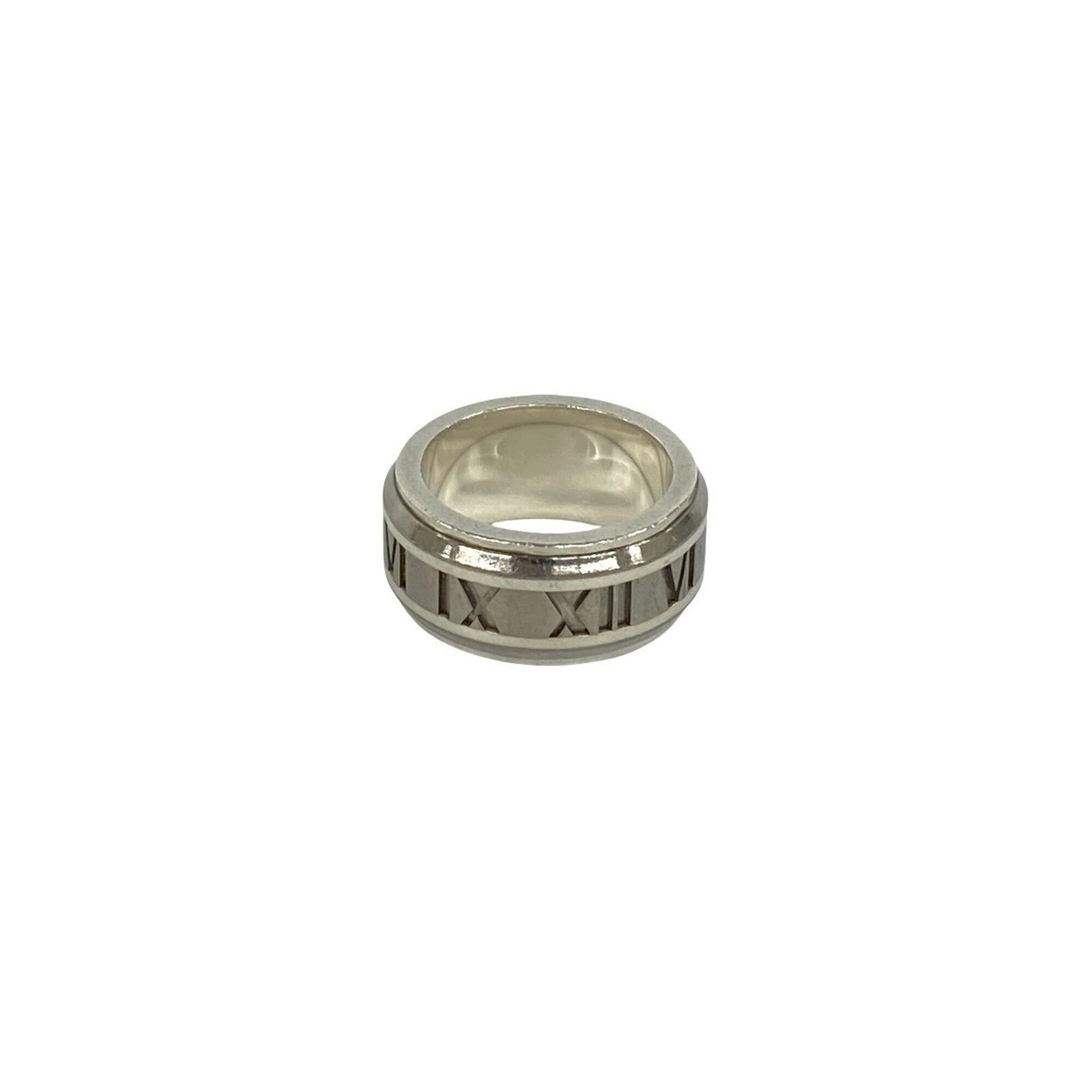 Tiffany Silver Silver 925 Band Ring (Pre-Owned)