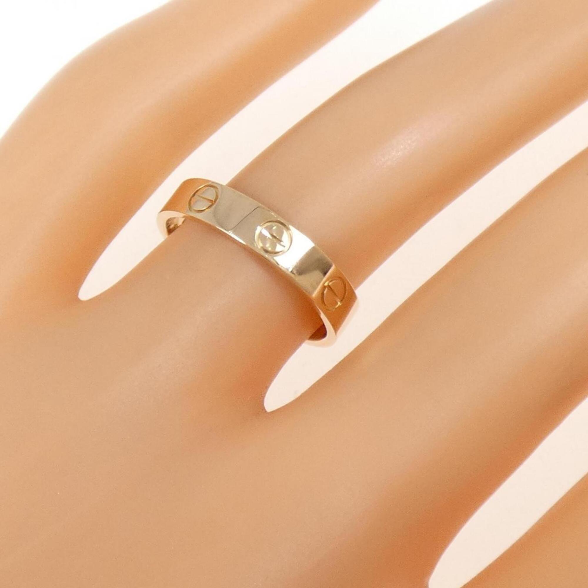 Cartier Love Pink Gold (18K) Band Ring (Pre-Owned)