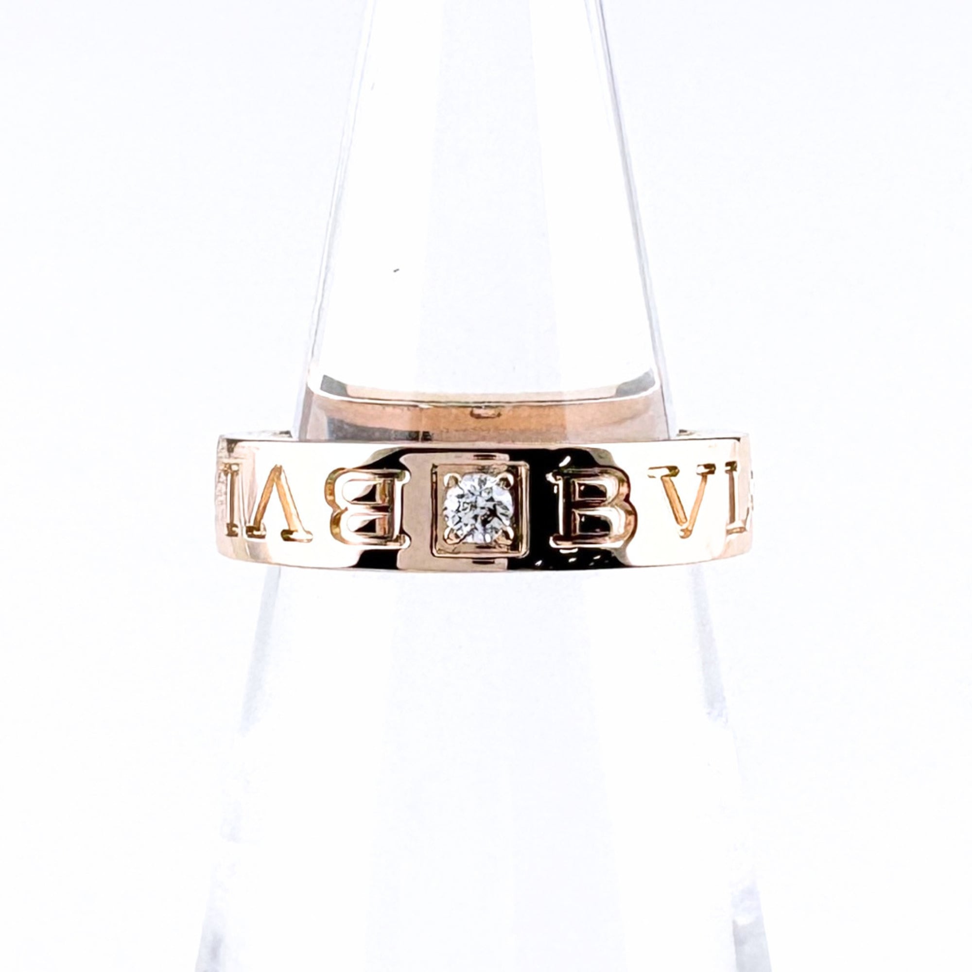 Bvlgari Pink Gold (18K) Band Ring (Pre-Owned)