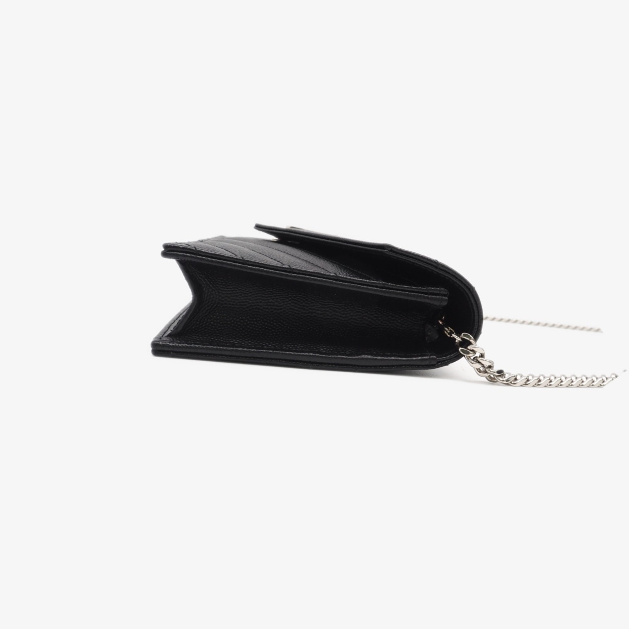 Yves Saint Laurent Black Leather Shoulder Bag (Pre-Owned)